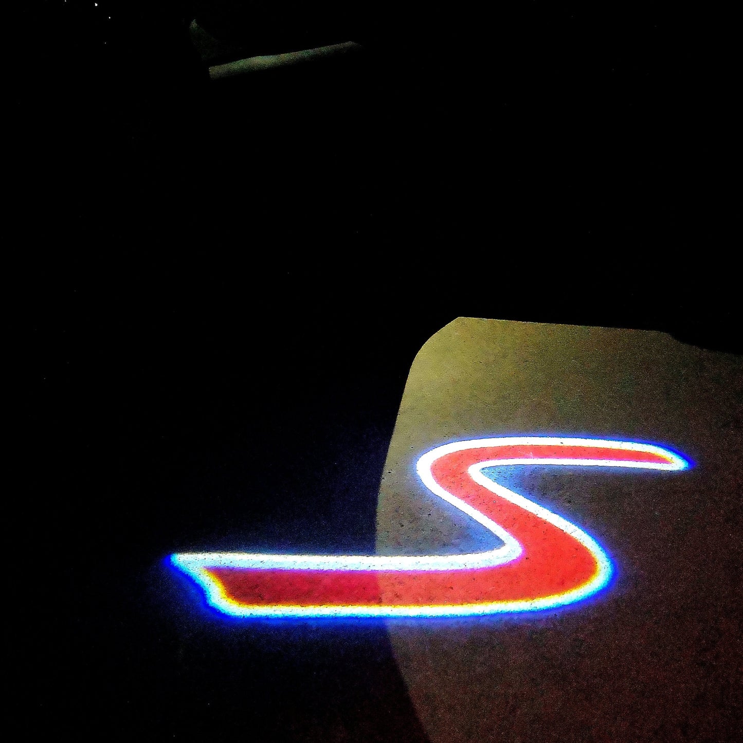 MINI S LOGO PROJECROTR LIGHTS Nr.67 (quantity 1 = 2 Logo Film / 2 door lights)