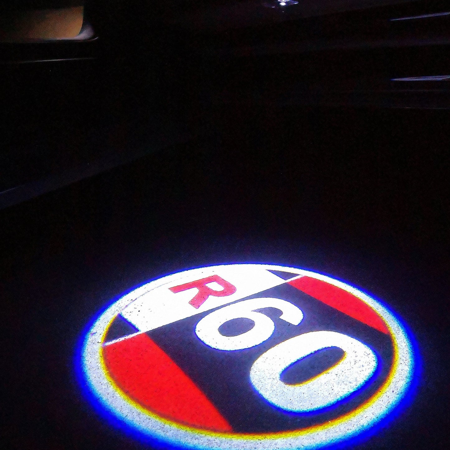 MINI R 60 LOGO PROJECROTR LIGHTS Nr.73 (quantity 1 = 2 Logo Film / 2 door lights)