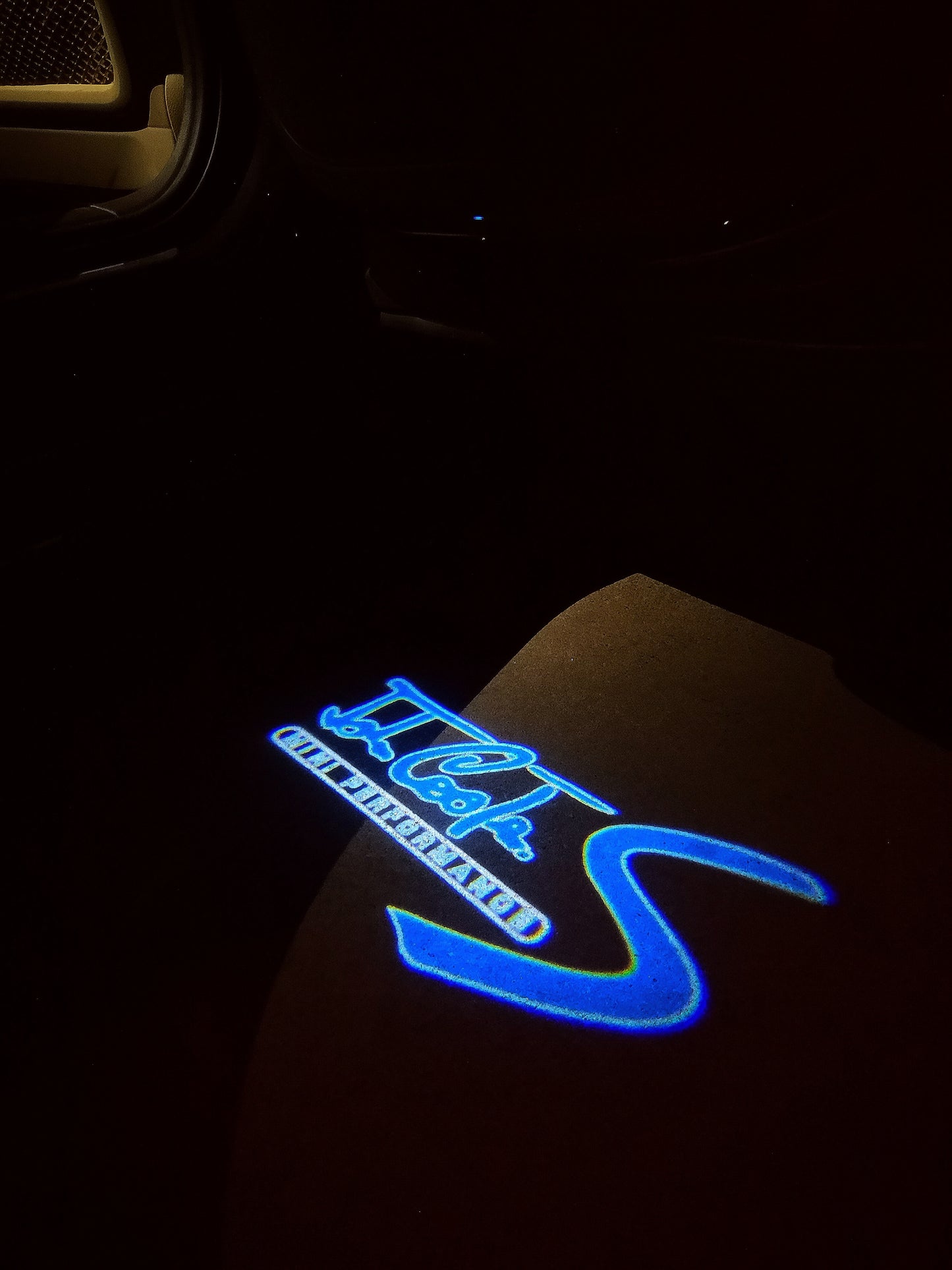 MINI JOHN COOPER S LOGO PROJECROTR LIGHTS Nr.106 (quantity 1 = 2 Logo Film / 2 door lights)