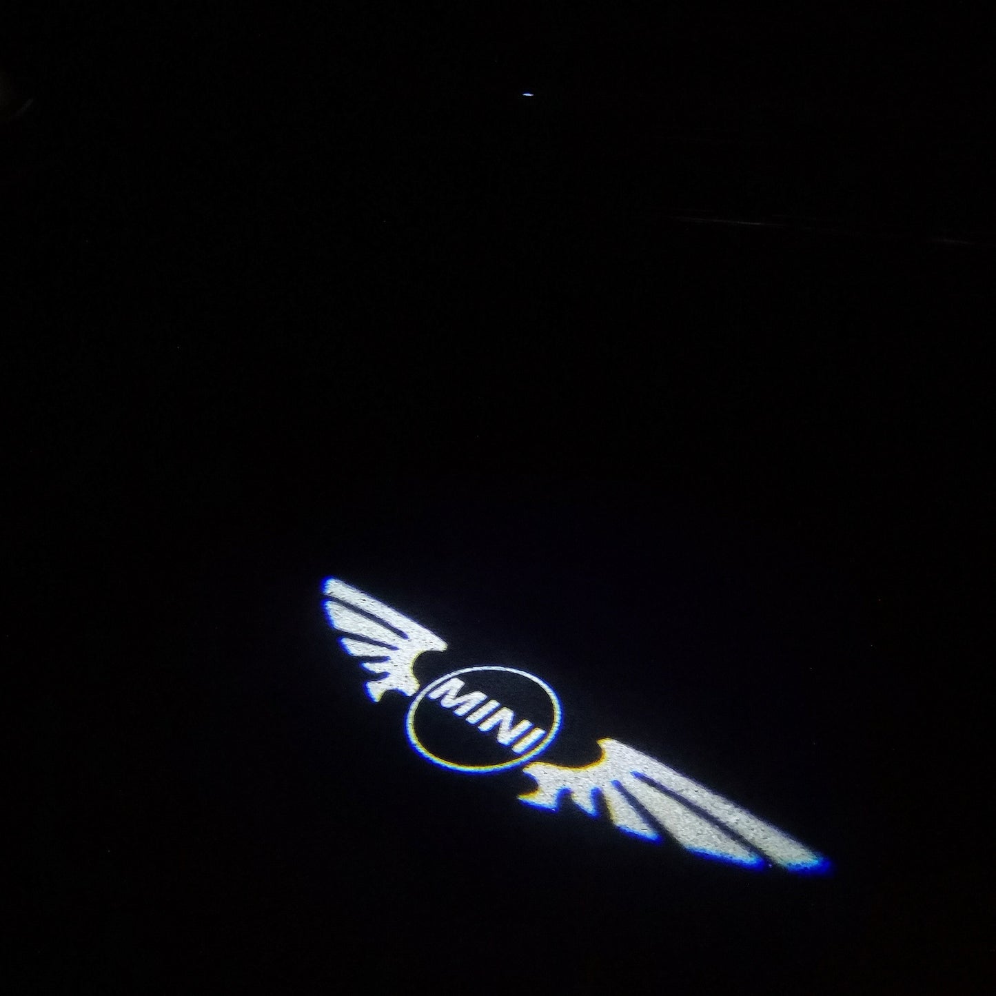 MINI ORIGINAL LOGO PROJECROTR LIGHTS Nr.55 (quantity 1 = 2 Logo Film / 2 door lights)