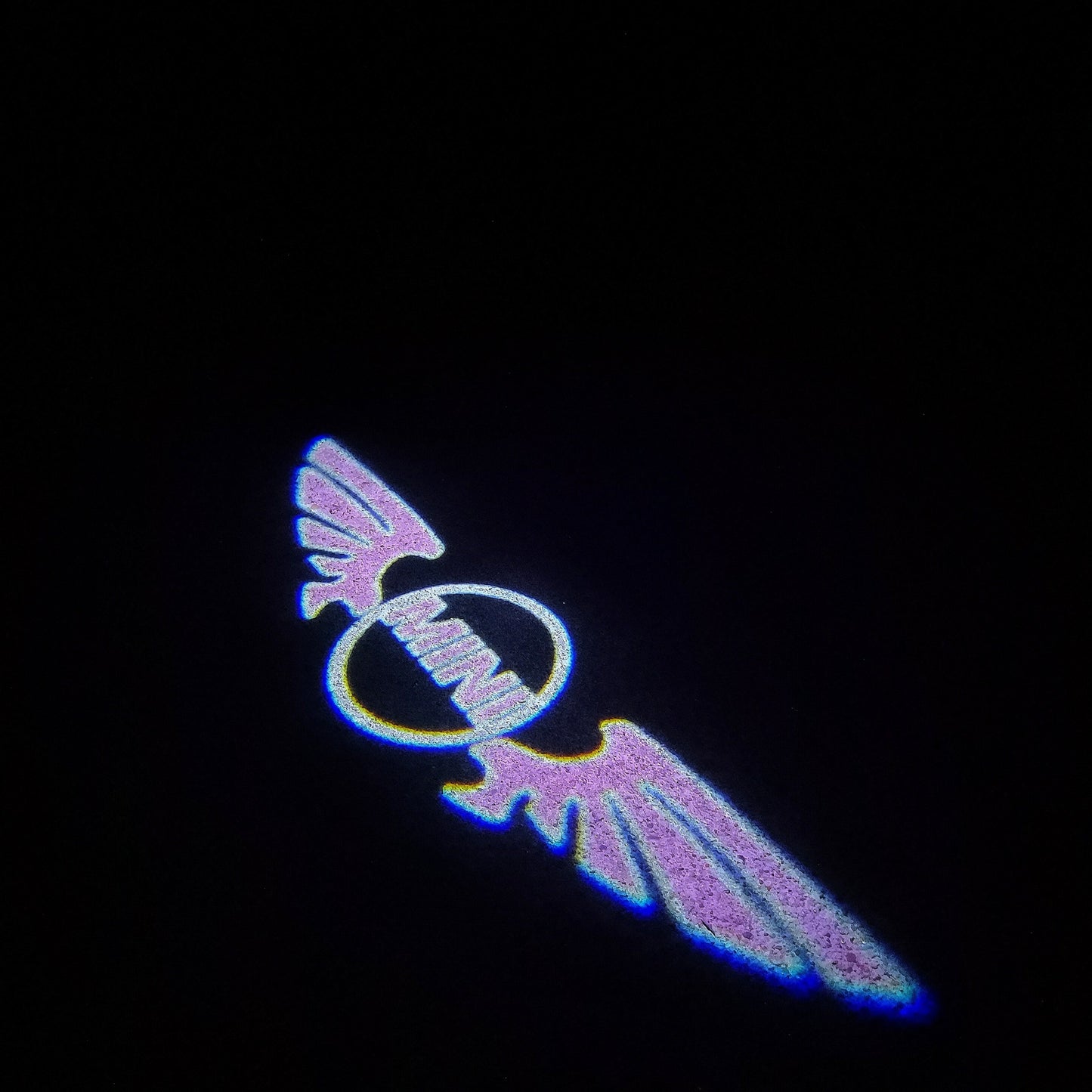 MINI ORIGINAL LOGO PROJECROTR LIGHTS Nr.47 (quantity 1 = 2 Logo Film / 2 door lights)
