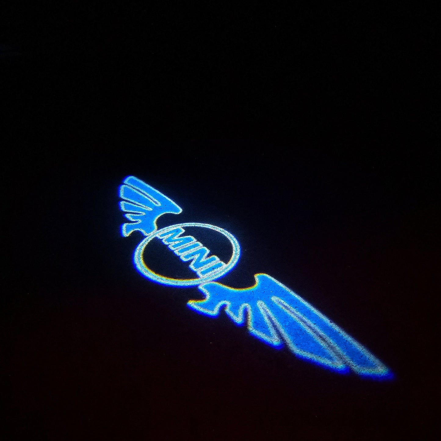 MINI ORIGINAL LOGO PROJECROTR LIGHTS Nr.49 (quantity 1 = 2 Logo Film / 2 door lights)