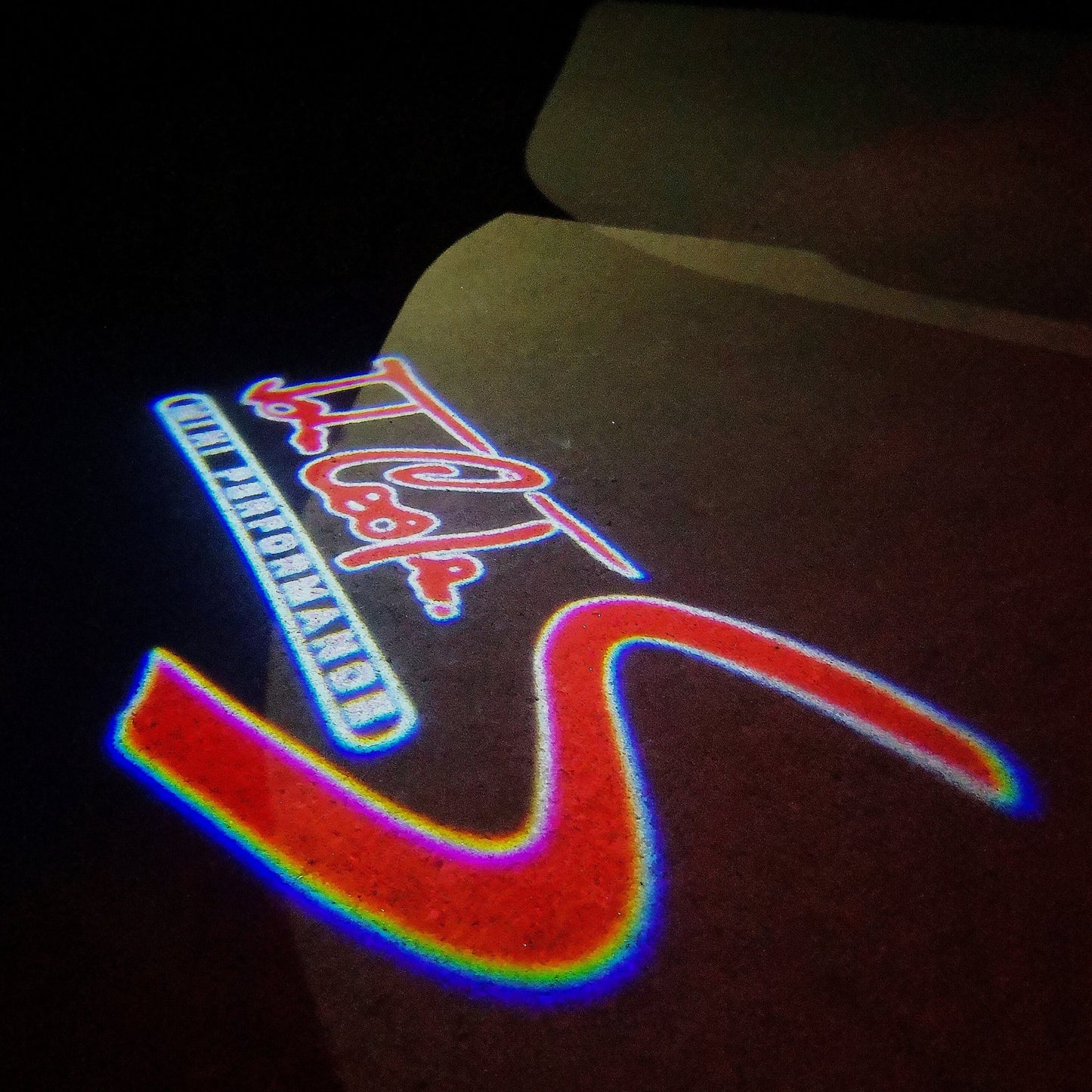 MINI JOHN COOPER S LOGO PROJECROTR LIGHTS Nr.108 (quantity 1 = 2 Logo Film / 2 door lights)