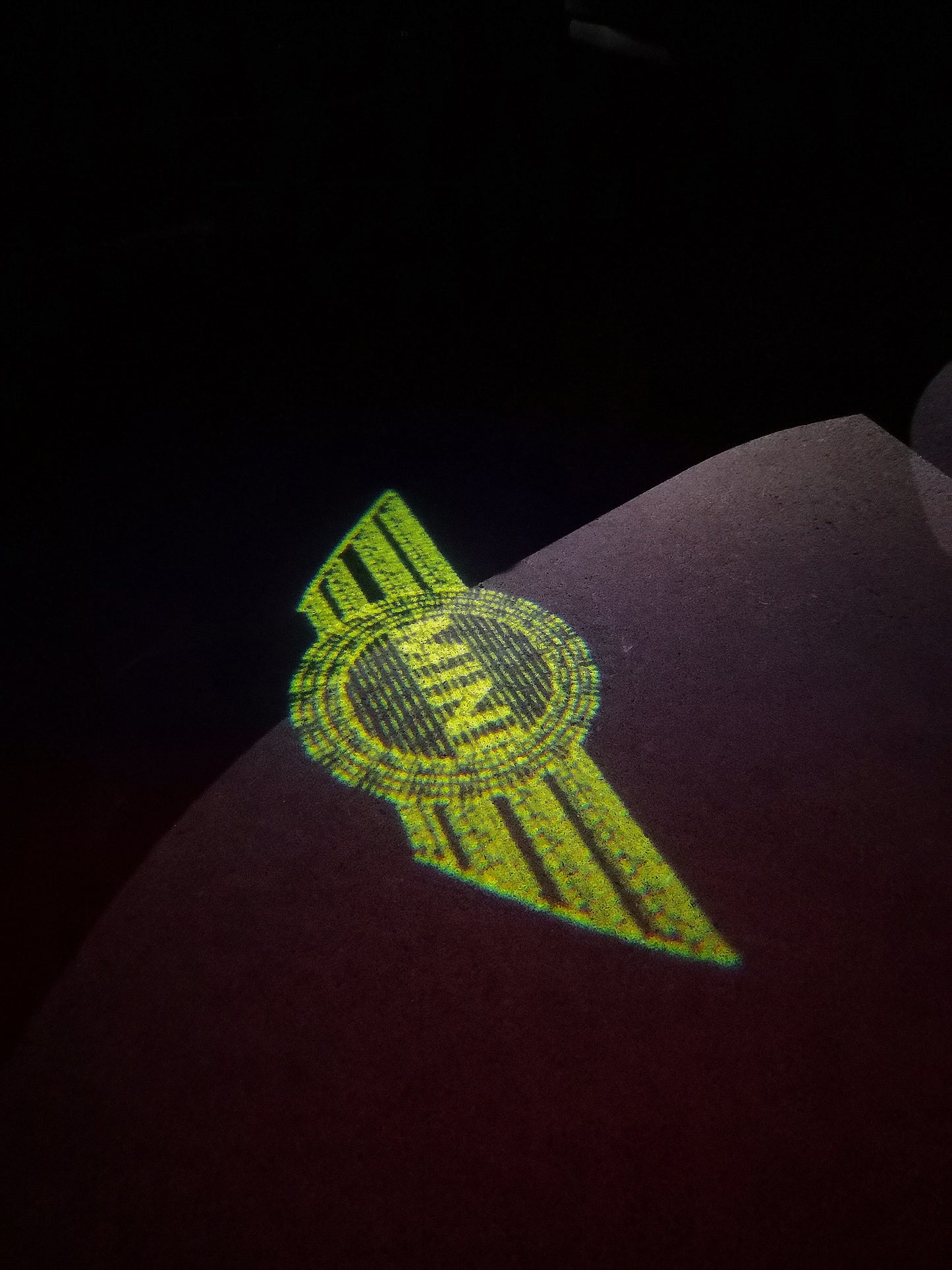 MINI ORIGINAL LOGO PROJECROTR LIGHTS Nr.60 (quantity 1 = 2 Logo Film / 2 door lights)