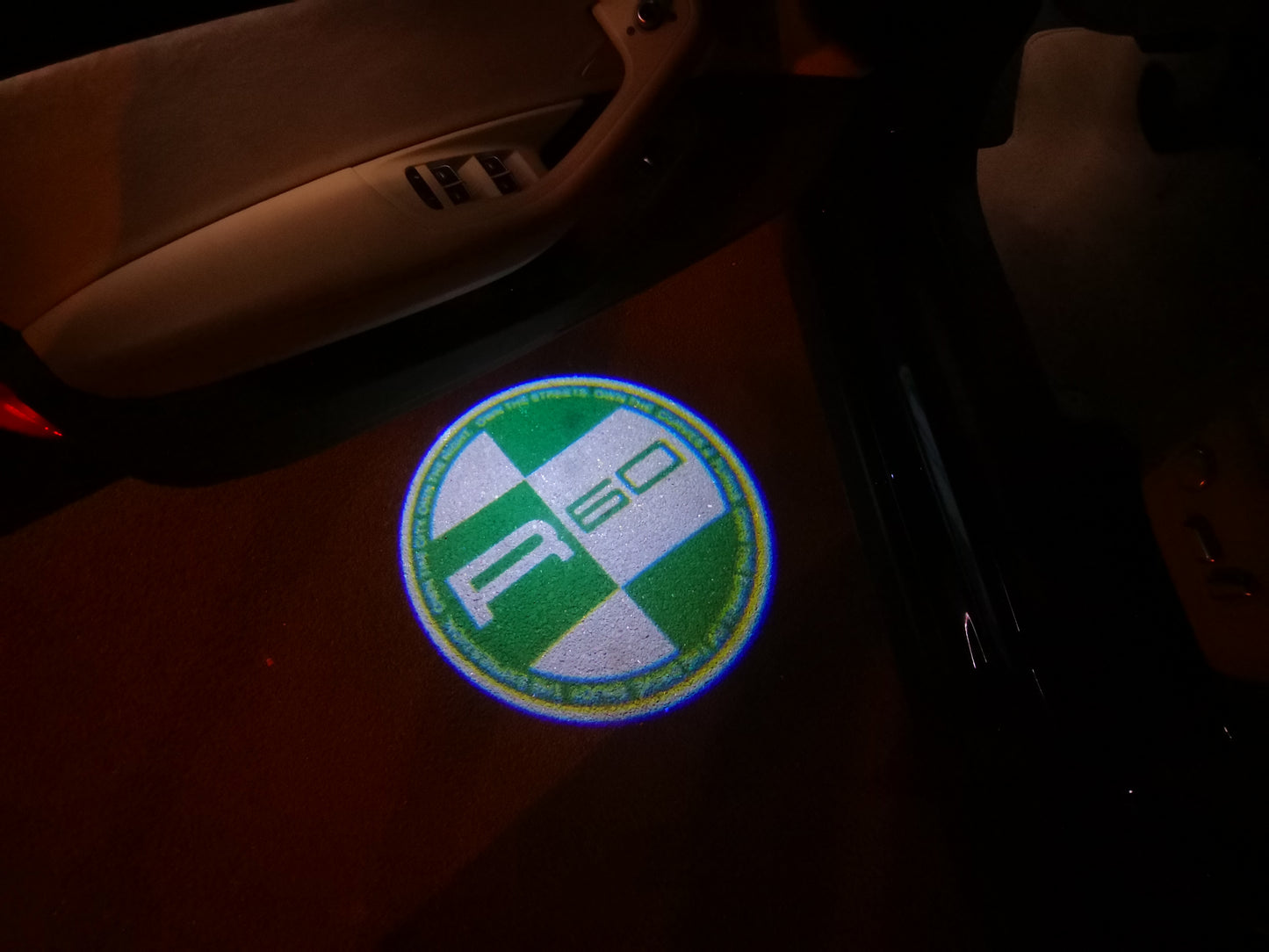 MINI R 60 LOGO PROJECROTR LIGHTS Nr.152 (quantity 1 = 2 Logo Film / 2 door lights)