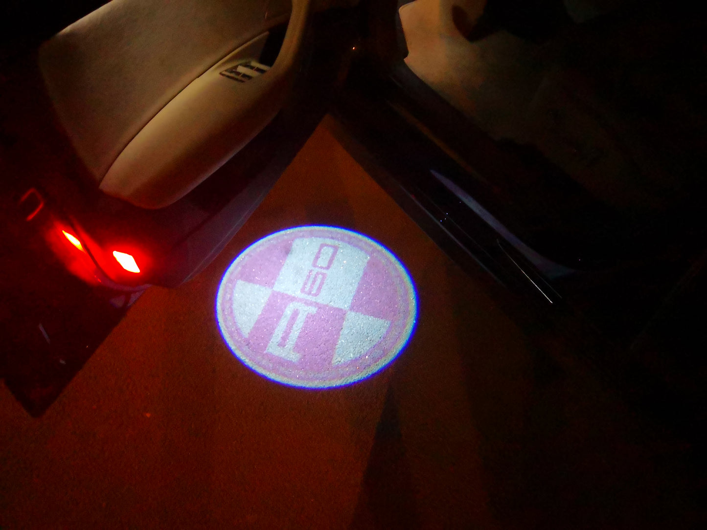 MINI R 60 LOGO PROJECROTR LIGHTS Nr.154 (quantity 1 = 2 Logo Film / 2 door lights)
