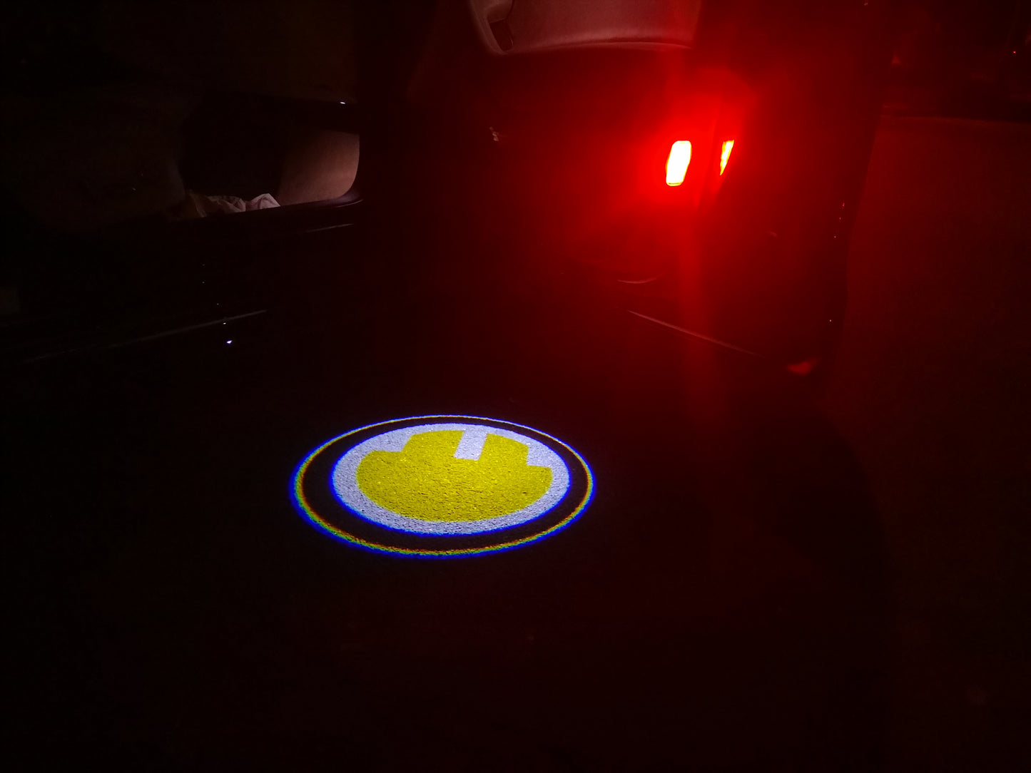 MINI ELECTRIC LOGO PROJECROTR LIGHTS Nr.81 (quantity 1 = 2 Logo Film / 2 door lights)