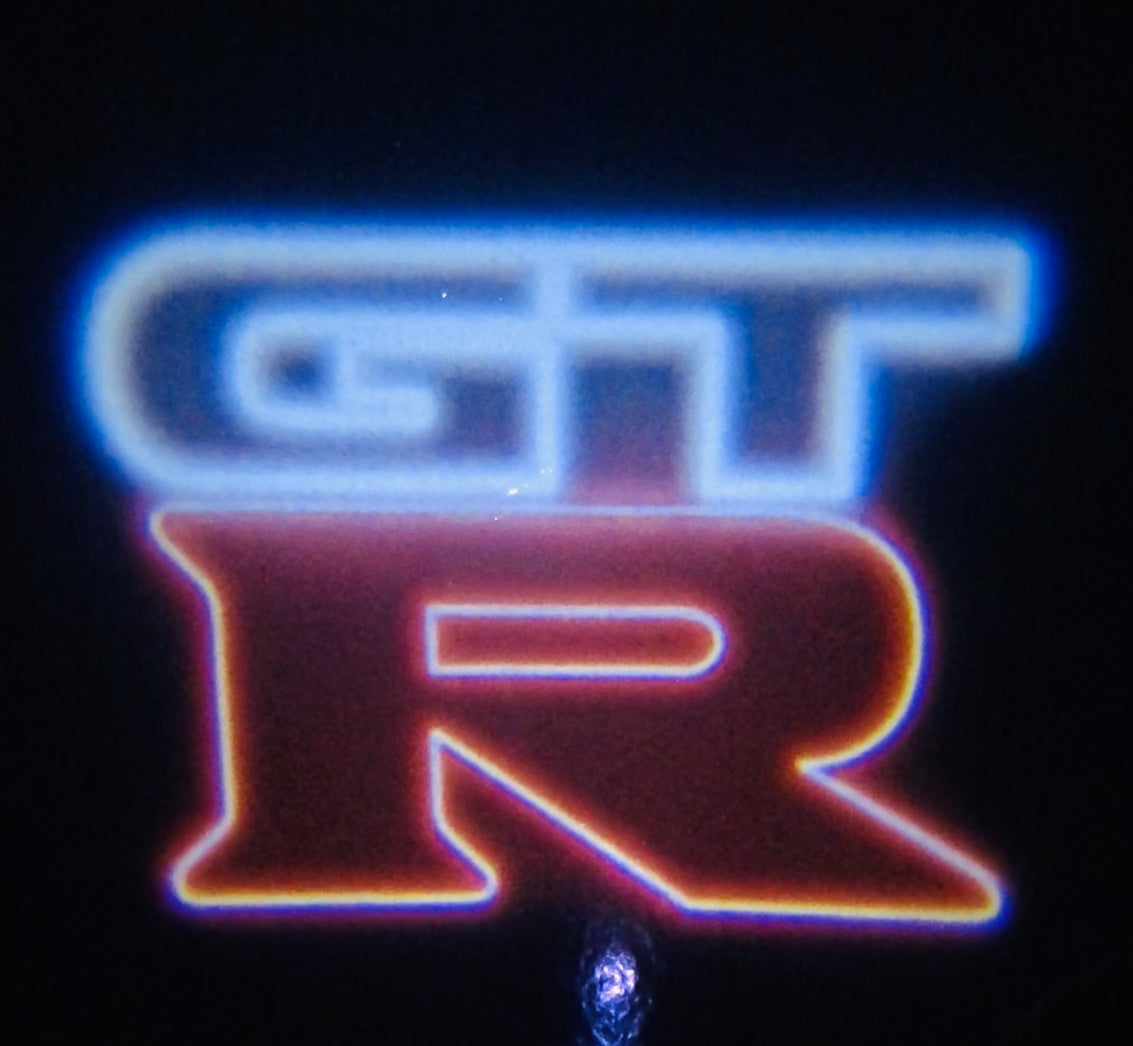 GTR PROJECTOT LIGHTS Nr.04 (quantity 1 = 2 Logo Films /2 door lights)
