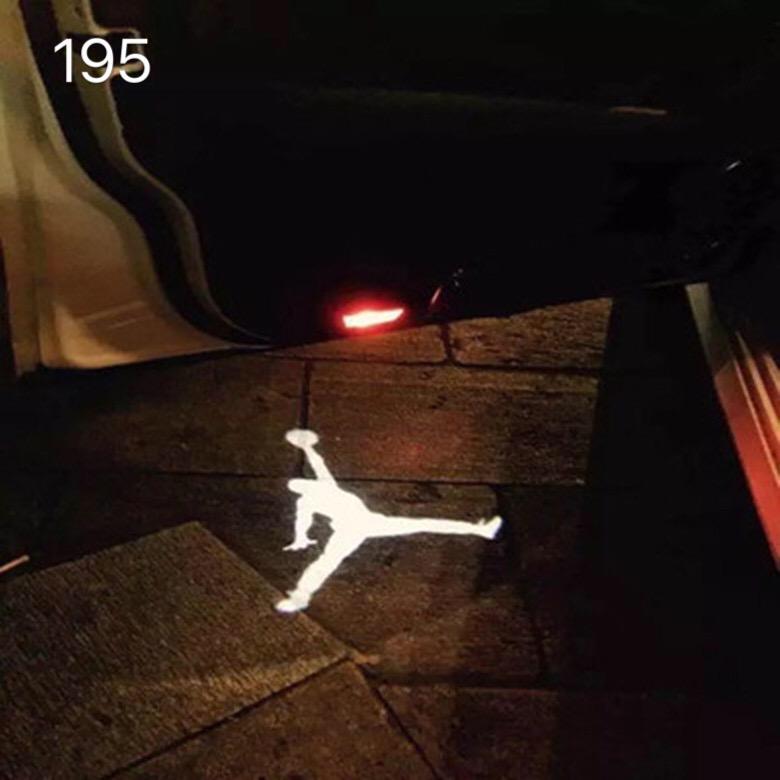 Collaboration Series JORDAN Logo door lights Nr.243 quantity 1 = 1 sets/2 door lights) Collaboration Series