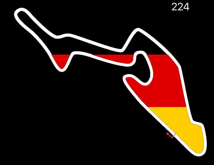 Nürburgring Logo Nr.222 (quantity 1 = 2 Logo Films /2 door lights)Automobile Racing & Culture
