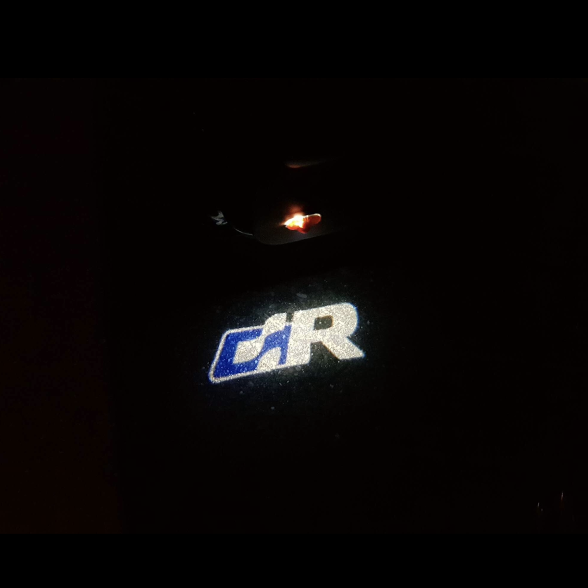 Volkswagen Door lights R Logo Nr. 36 ( quantity 1 = 2 Logo Film / 2 door lights)