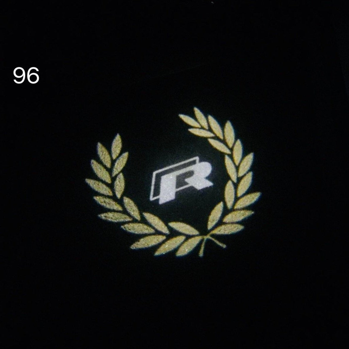 Volkswagen Door lights R Logo Nr. 57 (quantity 1 = 2 Logo Films /2 door lights)