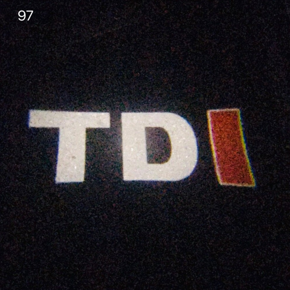 Volkswagen Door lights TDI Logo Nr. 56 (quantity 1 = 2 Logo Films /2 door lights)