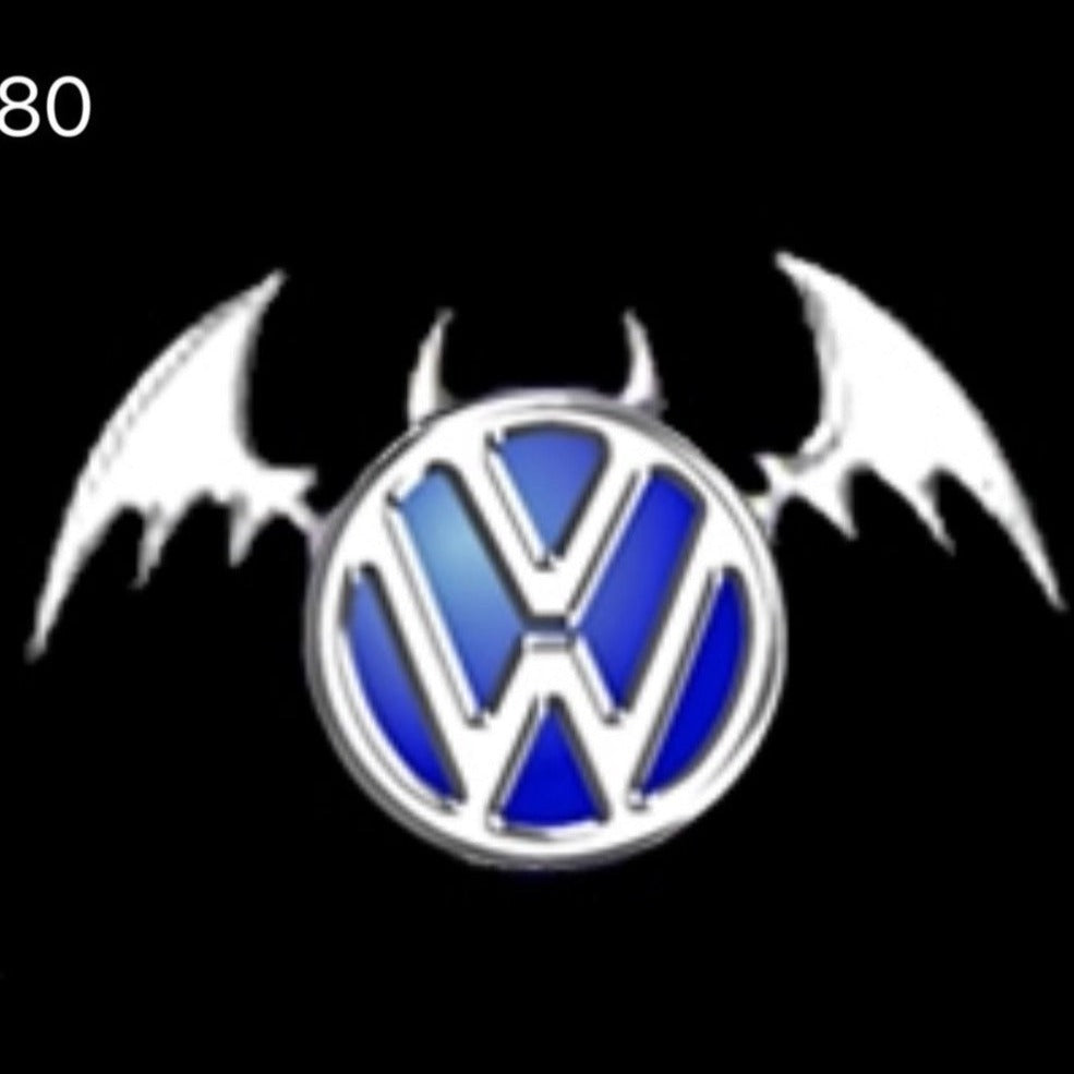Volkswagen Door lights Original Logo Nr. 144 (quantity 1 = 2 Logo Films /2 door lights)