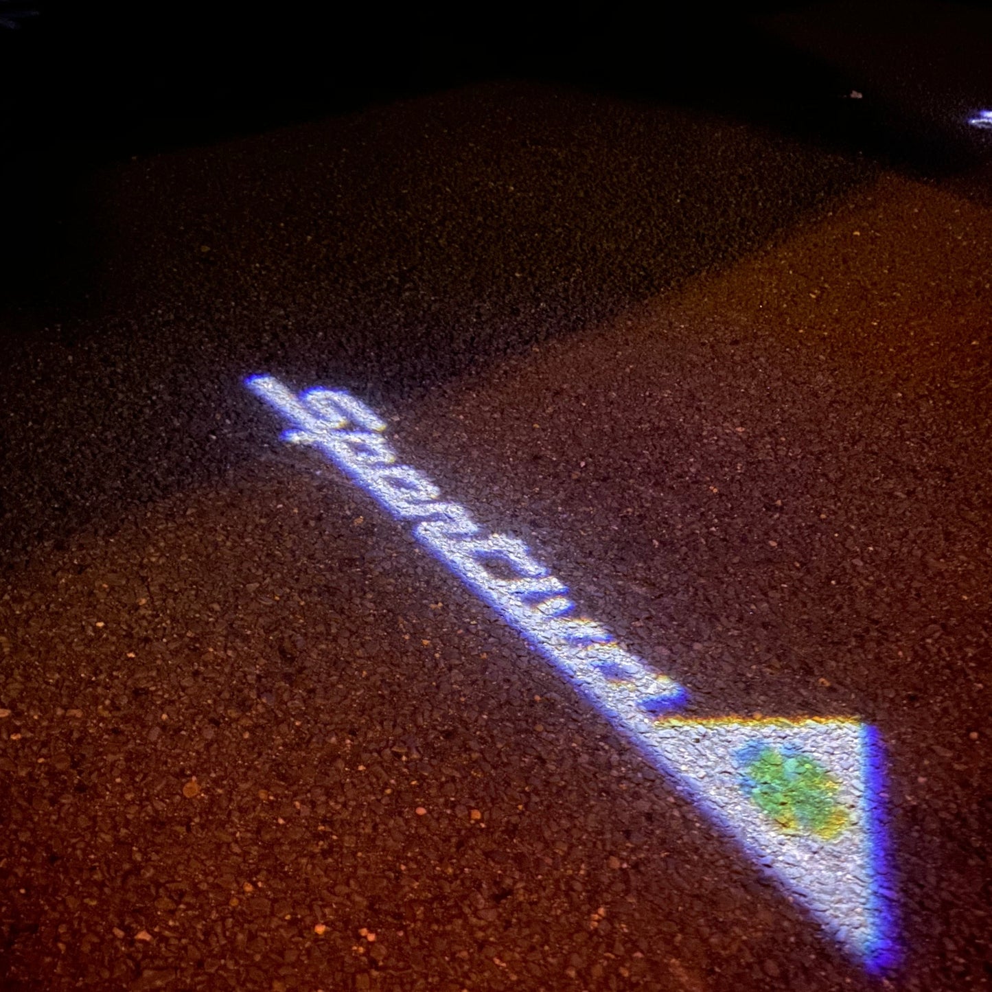 Alfa Romeo Sportiva LOGO PROJECTOT LIGHTS Nr.56 (quantity 1 = 2 Logo Film / 2 door lights)