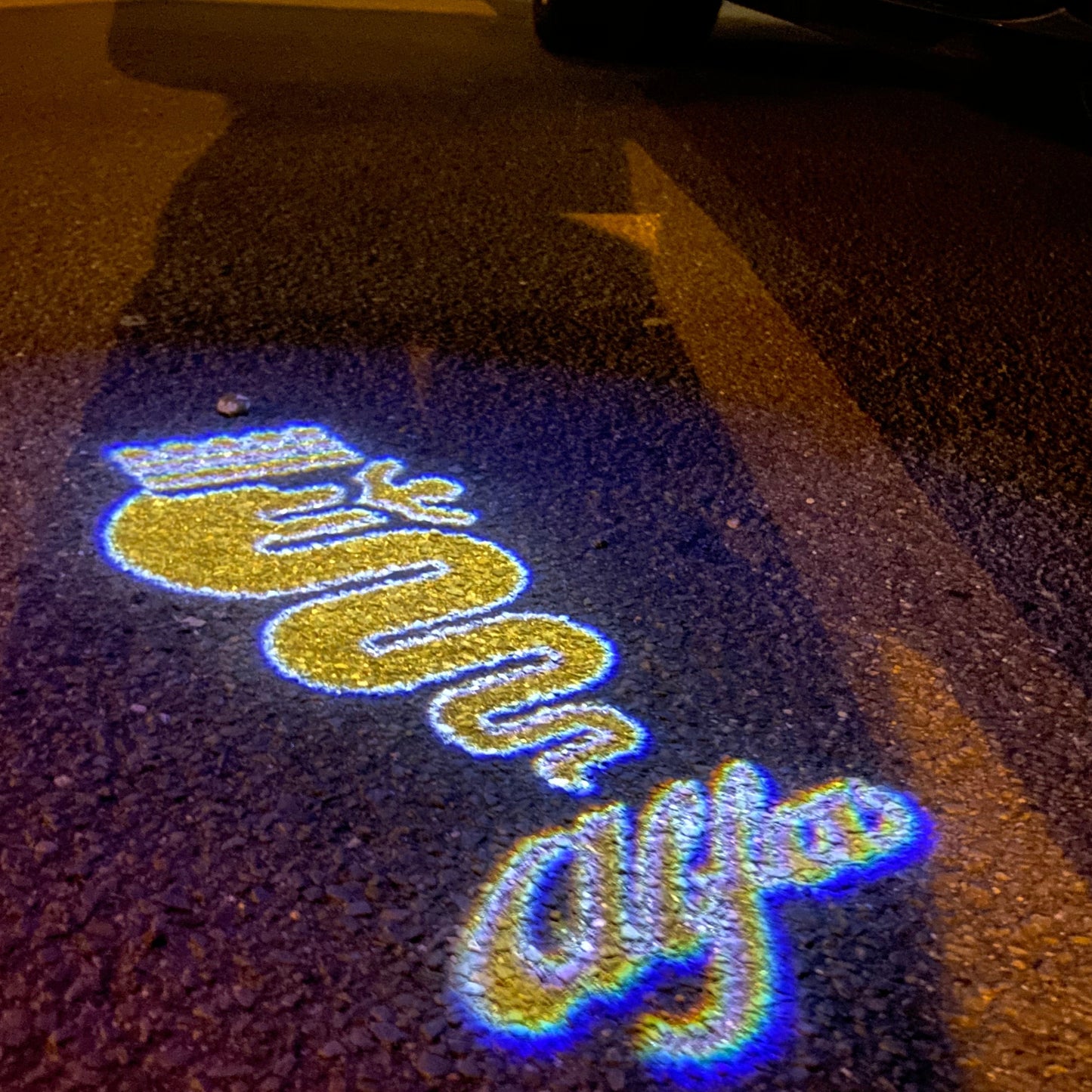 Alfa Romeo Biscione snake LOGO PROJECTOT LIGHTS Nr.63 (quantity 1 = 2 Logo Film / 2 door lights)
