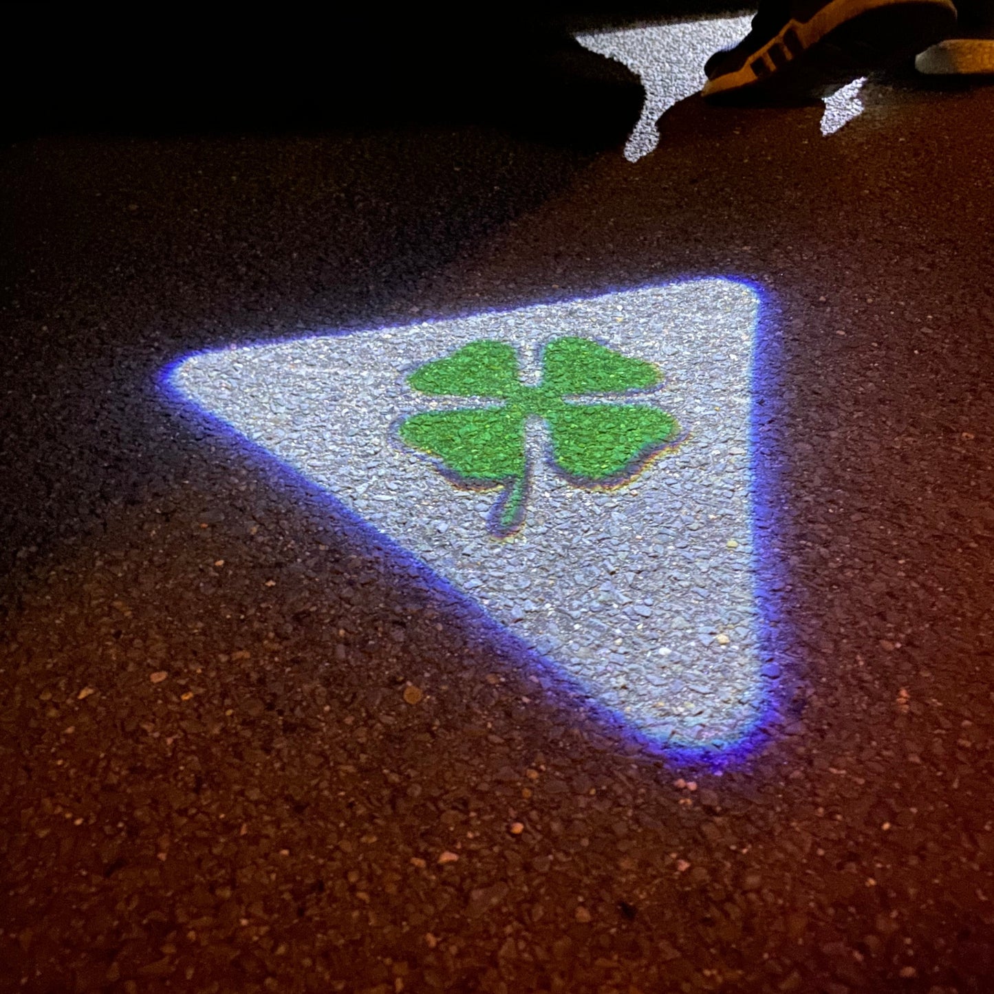 Alfa Romeo Quadrifoglio Verde LOGO PROJECTOT LIGHTS Nr.28 (quantity 1 = 2 Logo Film / 2 door lights)