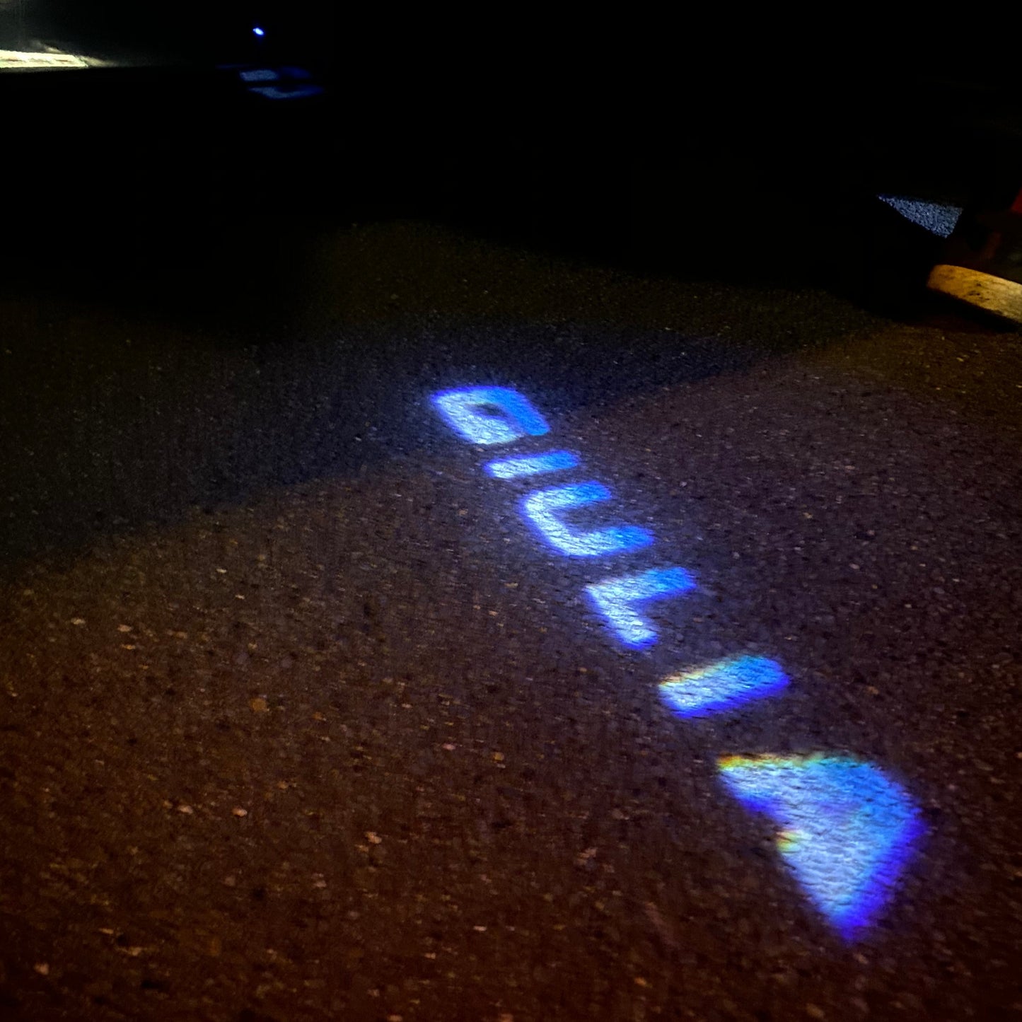 Alfa Romeo GIULIA LOGO PROJECTOT LIGHTS Nr.49 (quantity 1 = 2 Logo Film / 2 door lights)