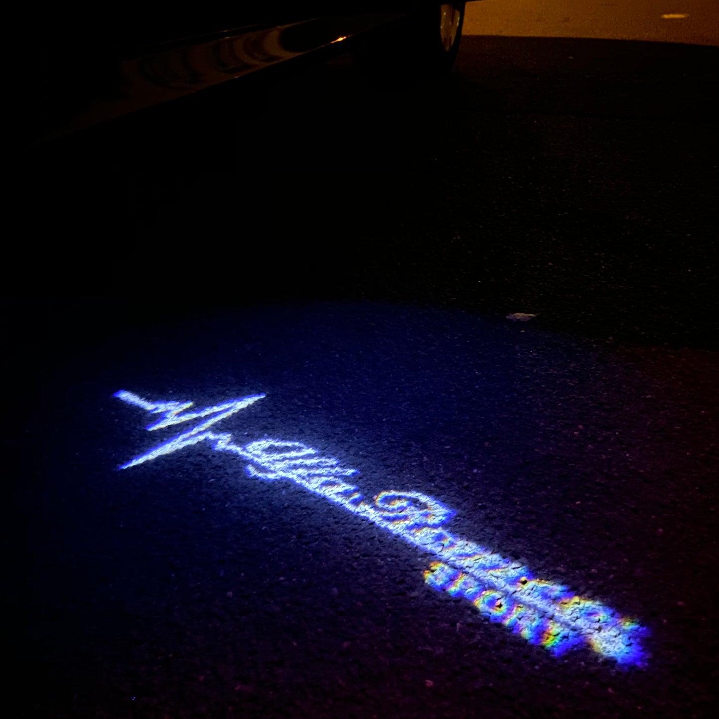 Alfa Romeo Sport LOGO PROJECTOT LIGHTS Nr.104 (quantity 1 = 2 Logo Film / 2 door lights)