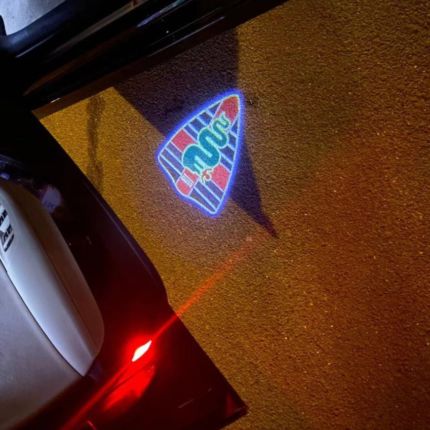 Alfa Romeo Bscione snake LOGO PROJECTOT LIGHTS Nr.45 (quantity 1 = 2 Logo Film / 2 door lights)