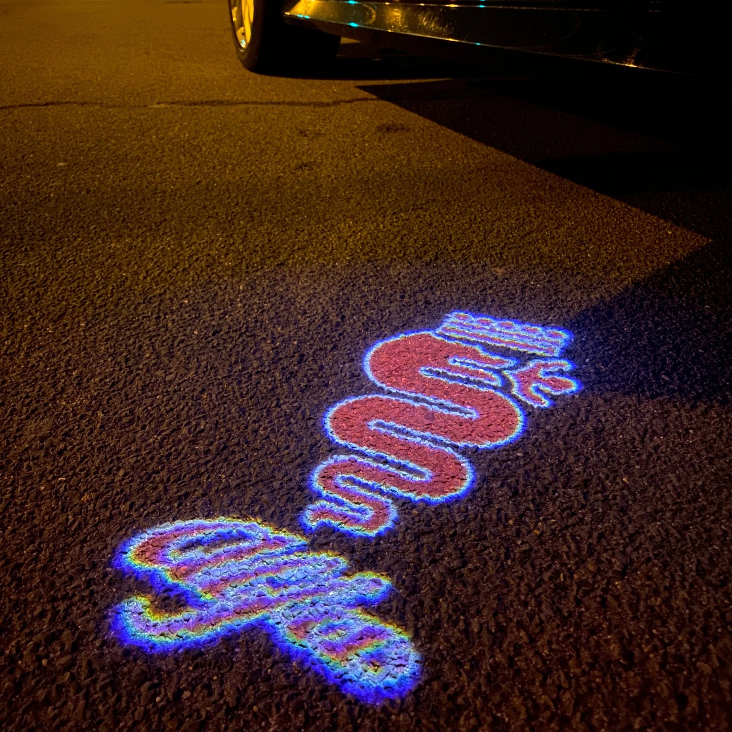 Alfa Romeo Biscione snake LOGO PROJECTOT LIGHTS Nr.66 (quantity 1 = 2 Logo Film / 2 door lights)