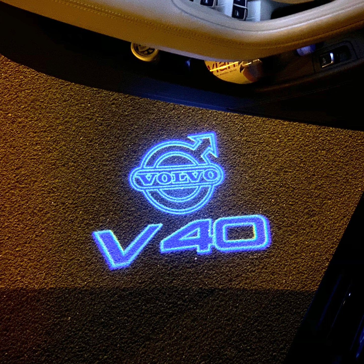 Volvo V 40 LOGO PROJECROTR LIGHTS Nr.93 (quantity 1 = 2 Logo Film / 2 door lights)