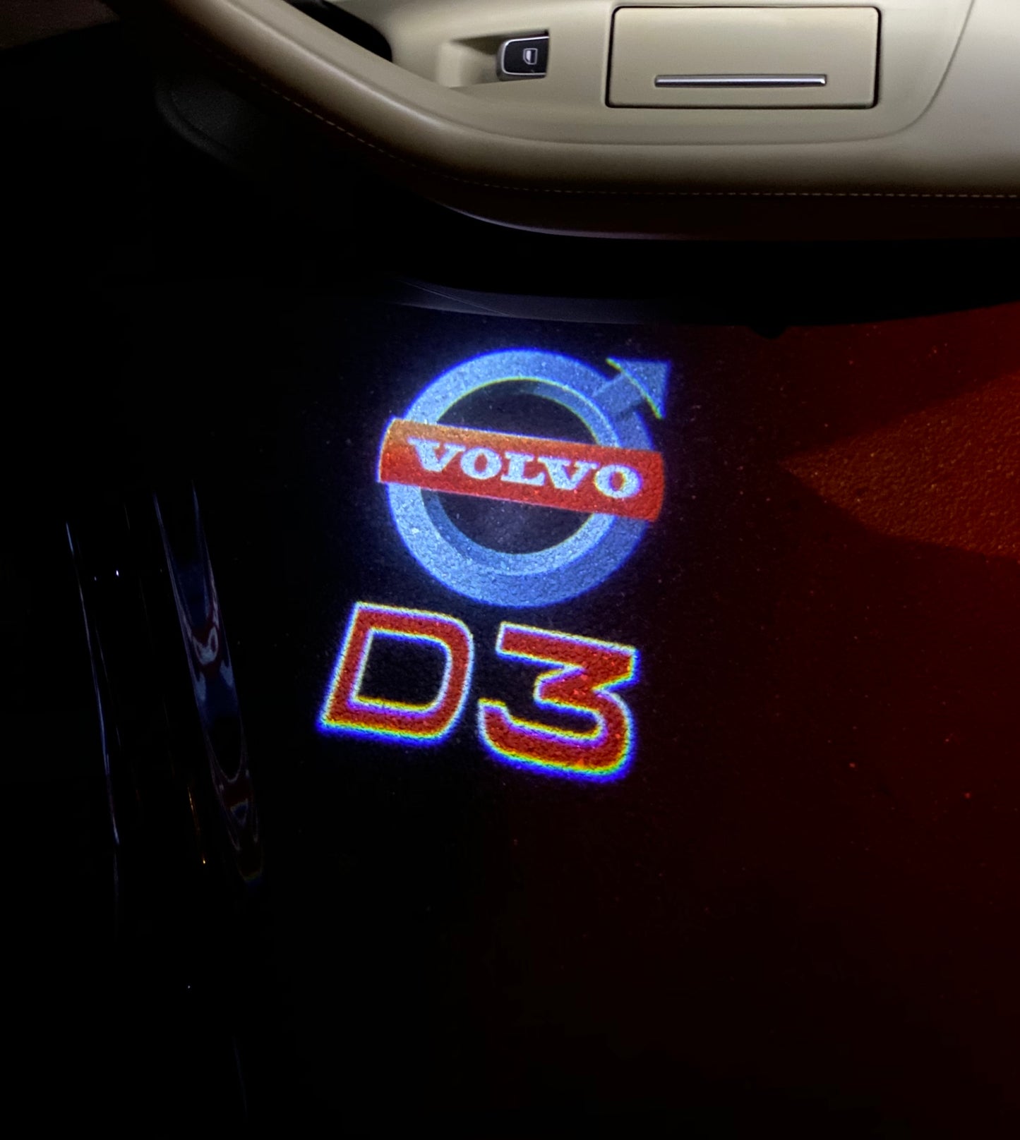 Volvo D3 LOGO PROJECROTR LIGHTS Nr.27 (quantity 1 = 2 Logo Film / 2 door lights)