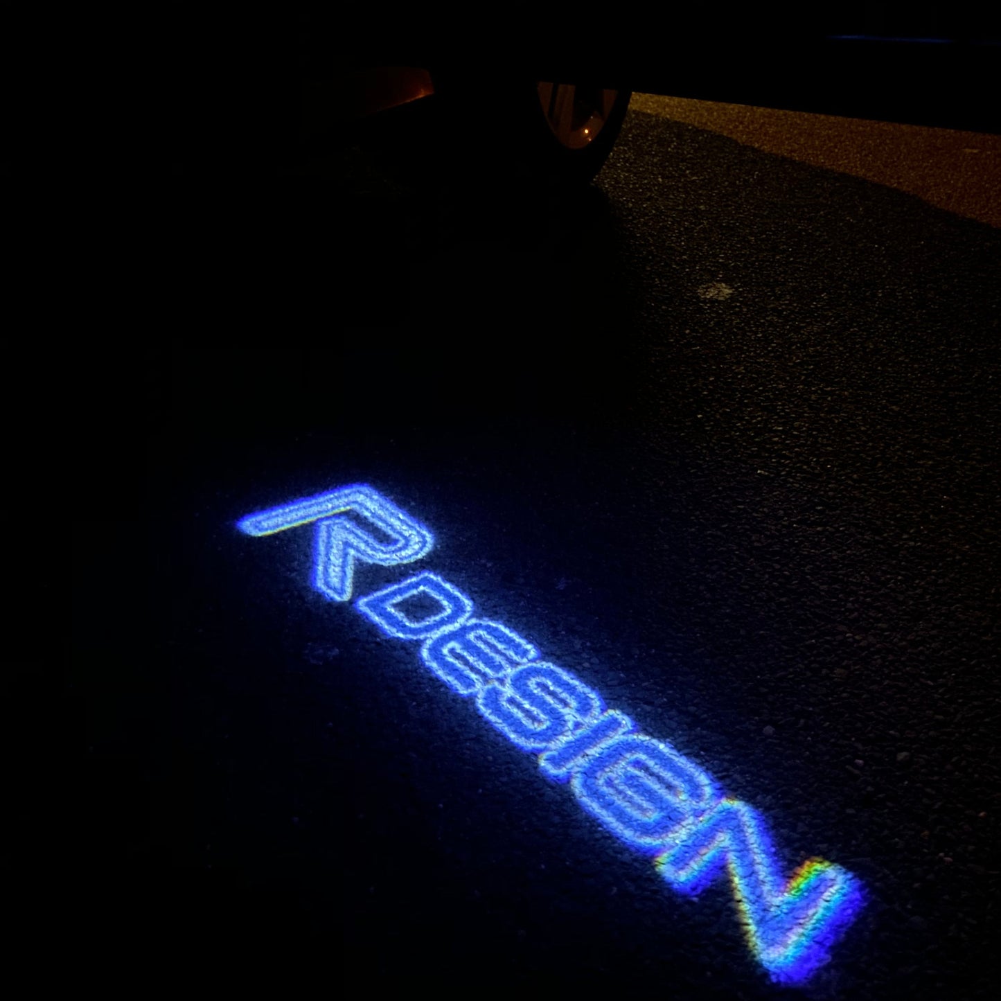 Volvo R DESIGN LOGO PROJECROTR LIGHTS Nr.85 (quantity 1 = 2 Logo Film / 2 door lights)