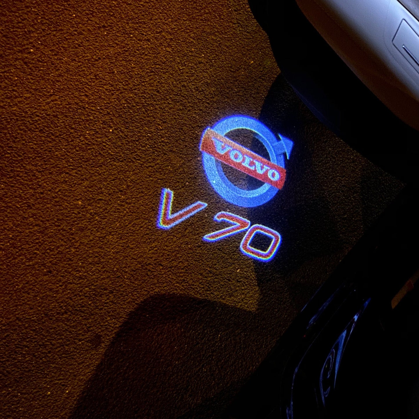 Volvo V 70 LOGO PROJECROTR LIGHTS Nr.24 (quantity 1 = 2 Logo Film / 2 door lights)