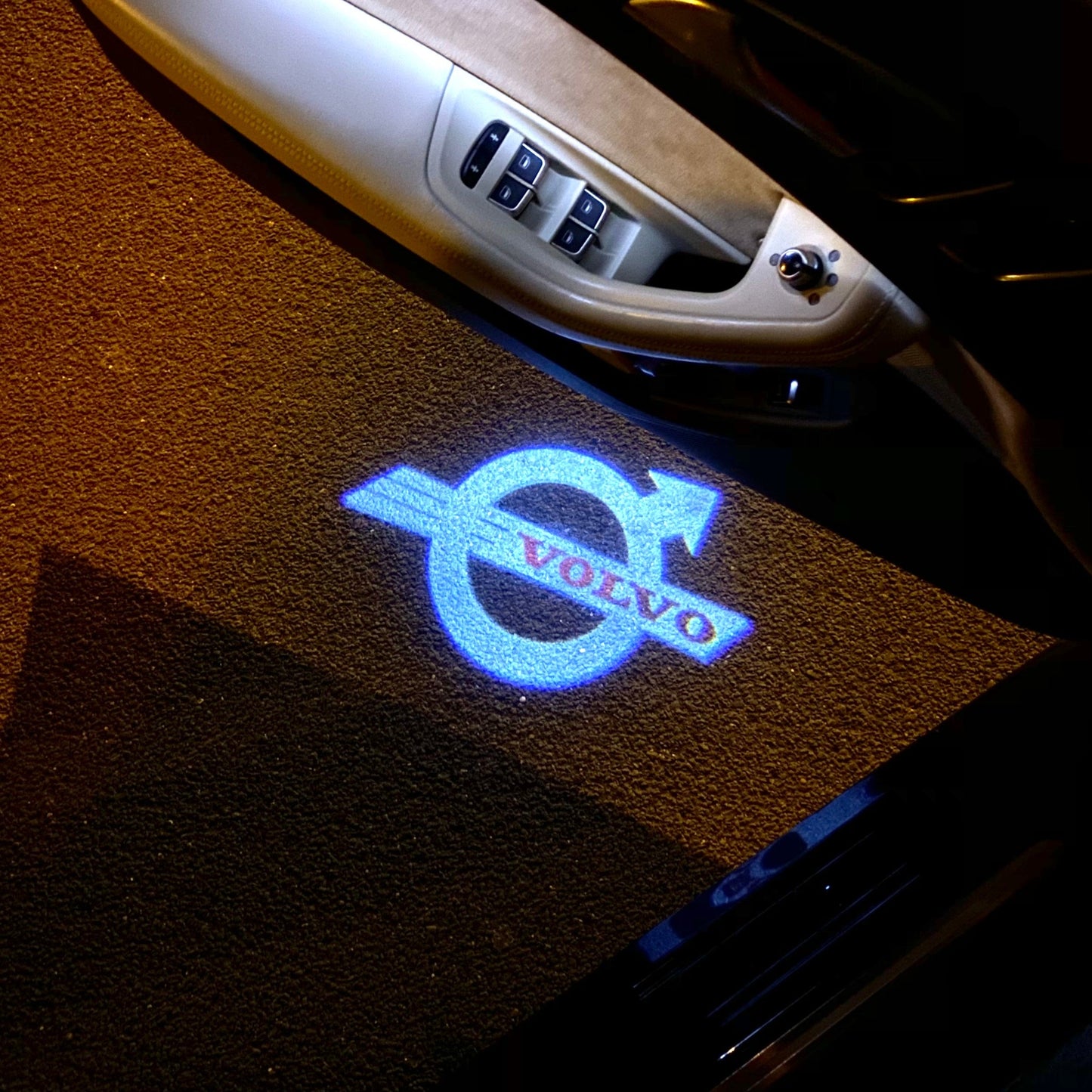 Volvo Original LOGO PROJECROTR LIGHTS Nr.54 (quantity 1 = 2 Logo Film / 2 door lights)
