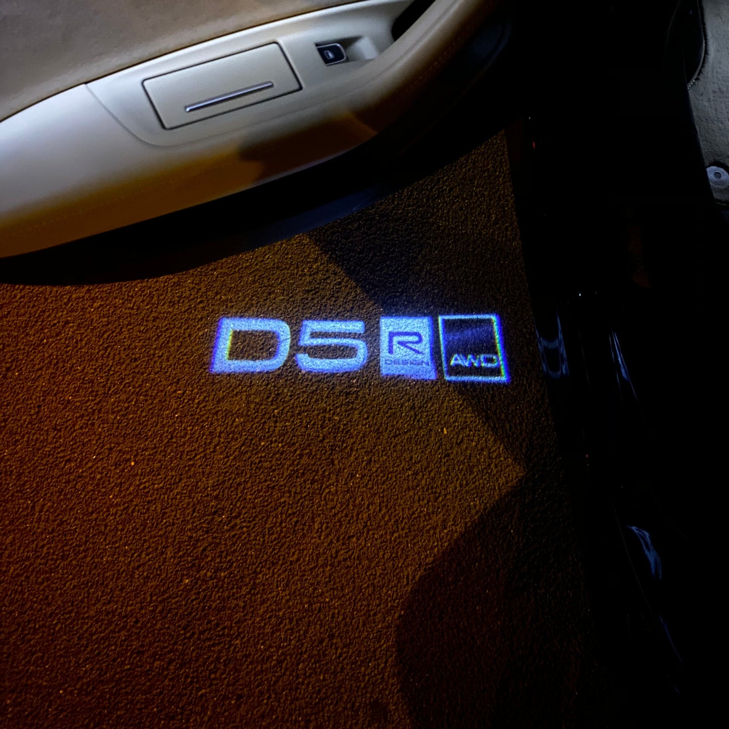 Volvo D5 LOGO PROJECROTR LIGHTS Nr.95 (quantity 1 = 2 Logo Film / 2 door lights)