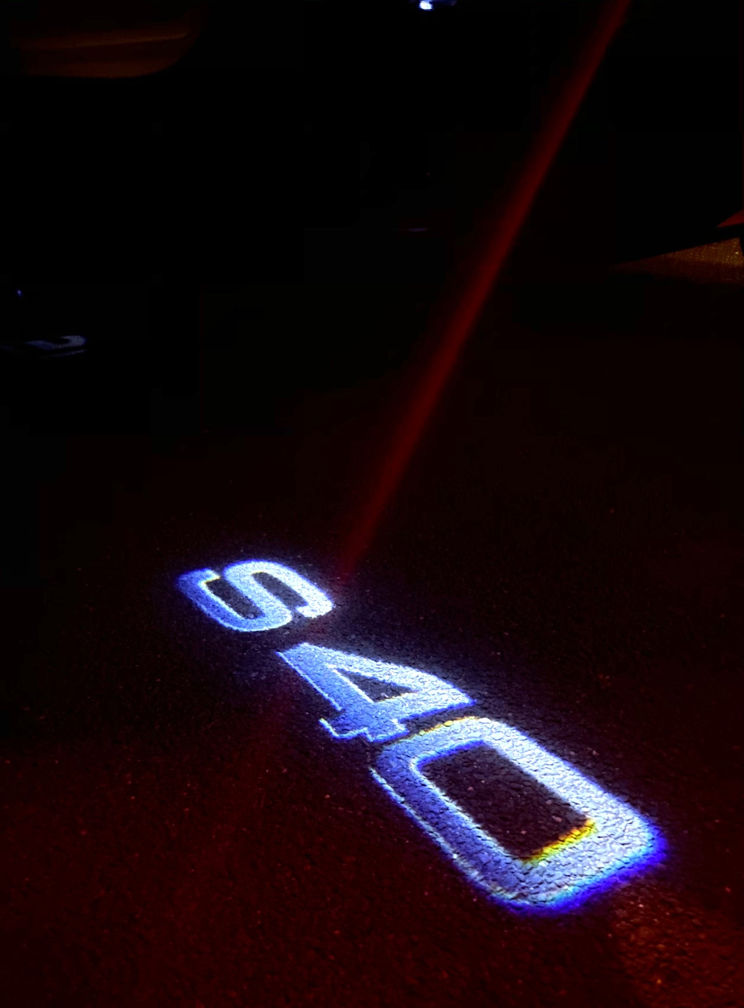 Volvo S 40 LOGO PROJECROTR LIGHTS Nr.108 (quantity 1 = 2 Logo Film / 2 door lights)