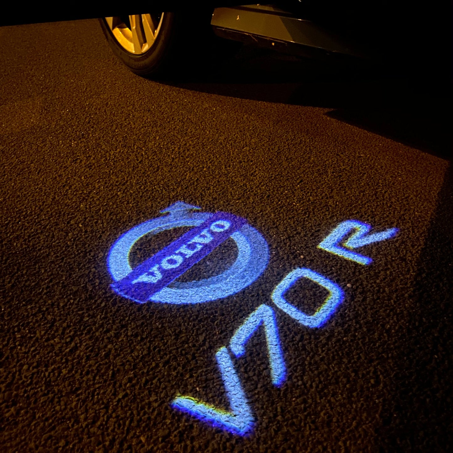 Volvo V70 R LOGO PROJECROTR LIGHTS Nr.19 (quantity 1 = 2 Logo Film / 2 door lights)