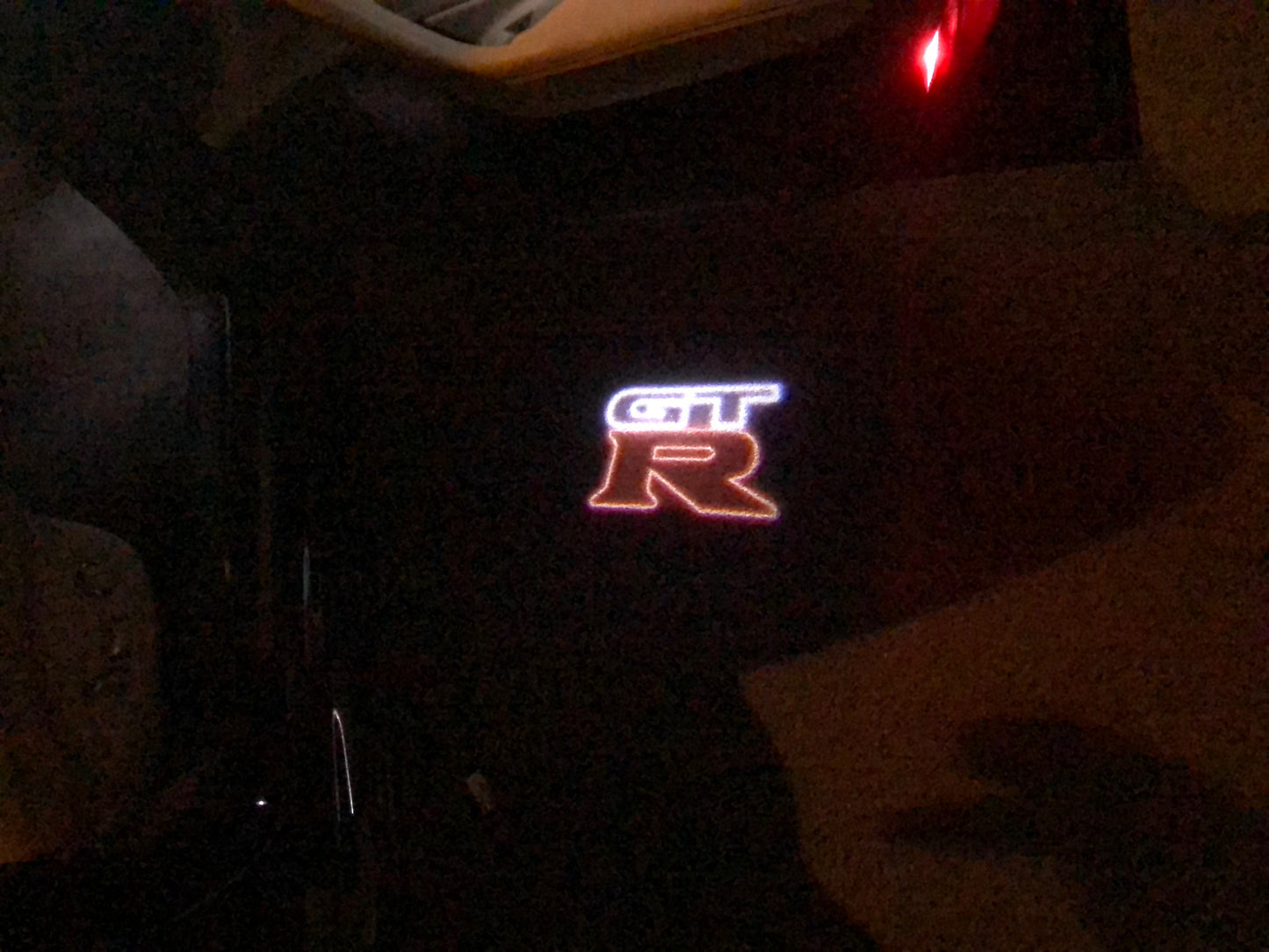 GTR PROJECTOT LIGHTS Nr.04 (quantity 1 = 2 Logo Films /2 door lights)