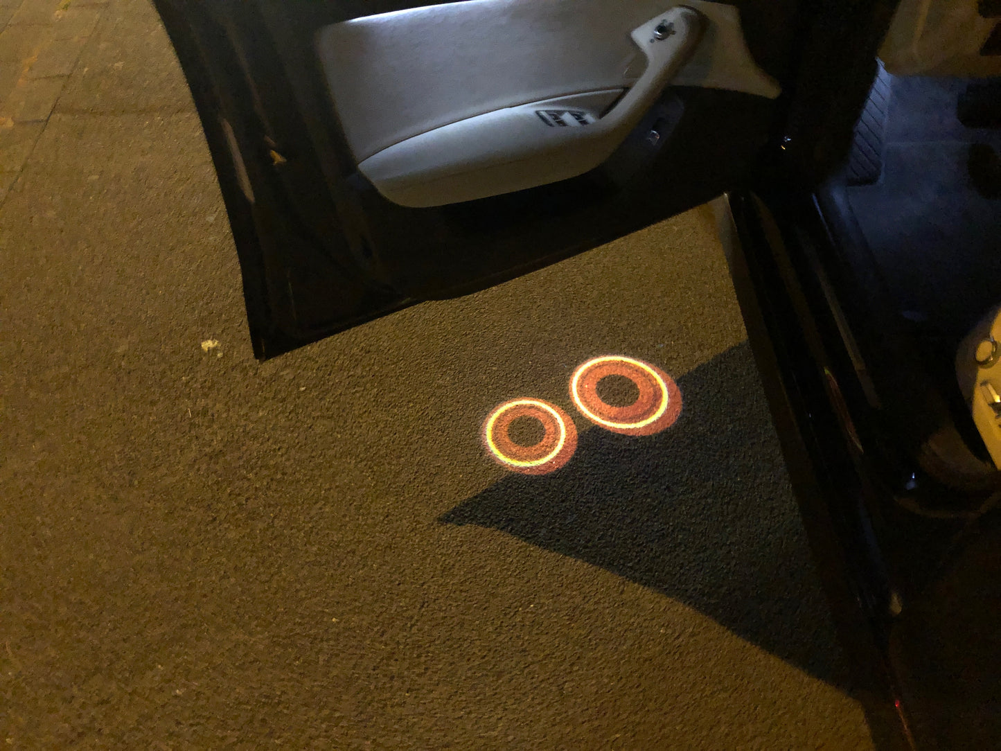 GTR-R35 LOGO PROJECTOT LIGHTS Nr.09 (quantity 1 = 2 Logo Films /2 door lights)