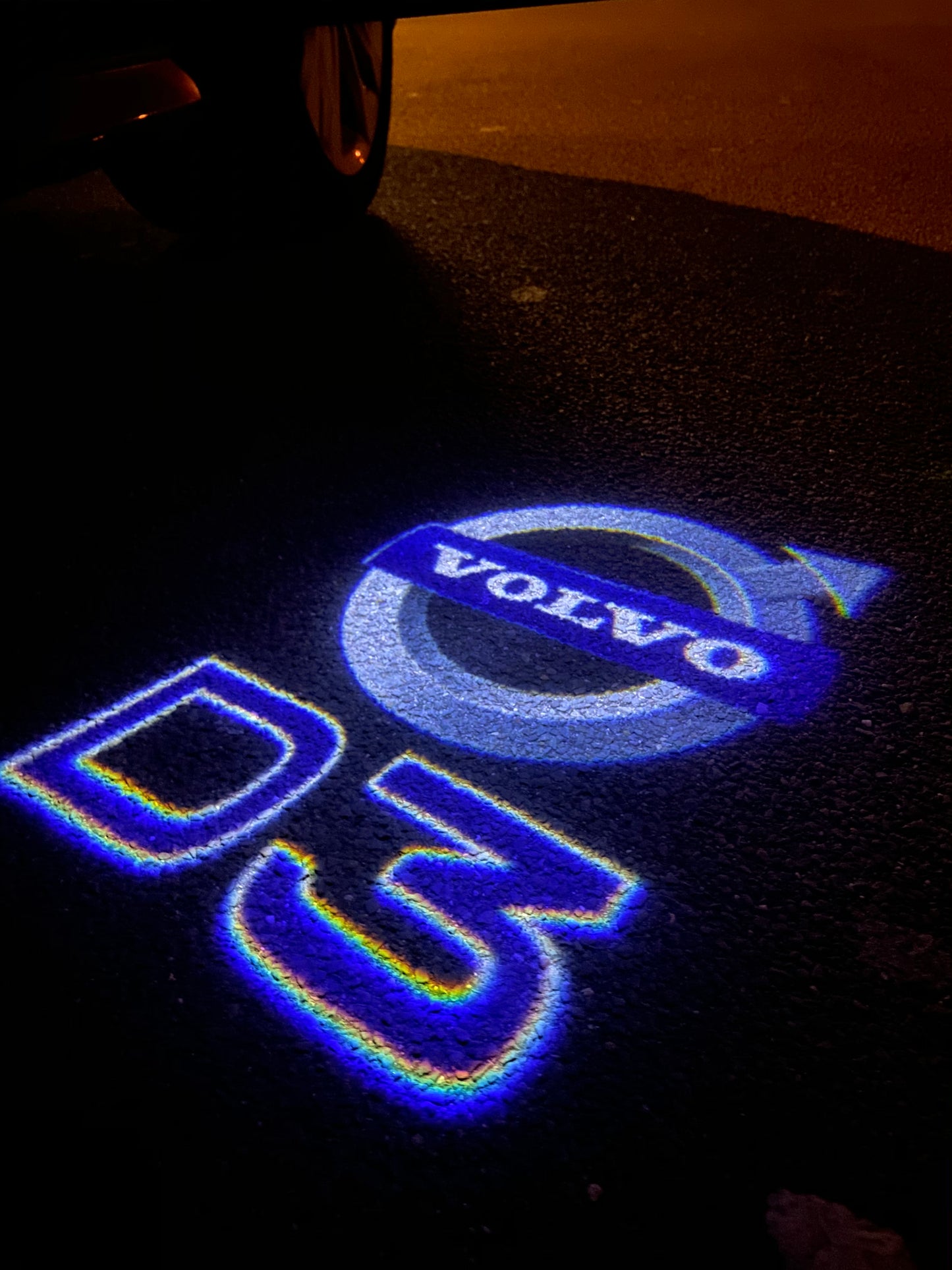 Volvo D3 LOGO PROJECROTR LIGHTS Nr.26 (quantity 1 = 2 Logo Film / 2 door lights)