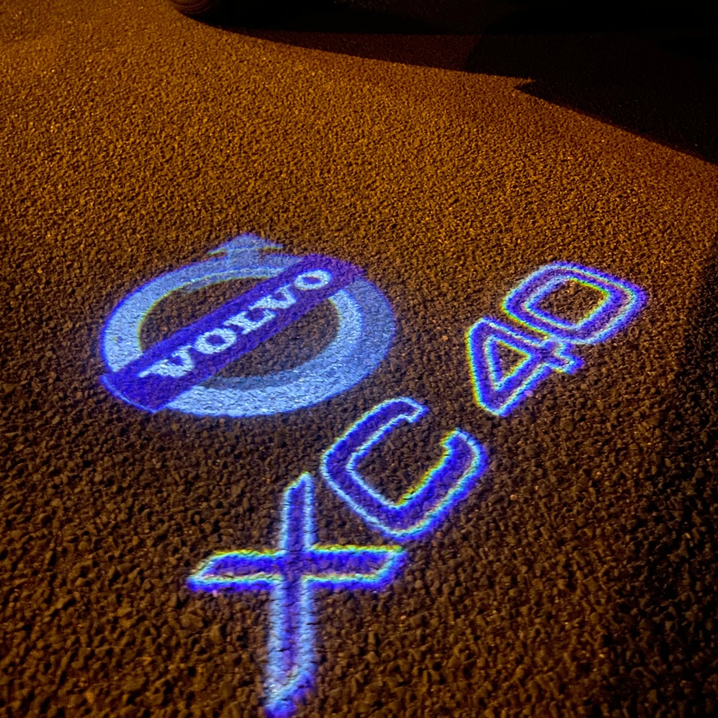 Volvo XC 40 LOGO PROJECROTR LIGHTS Nr.33 (quantity 1 = 2 Logo Film / 2 door lights)