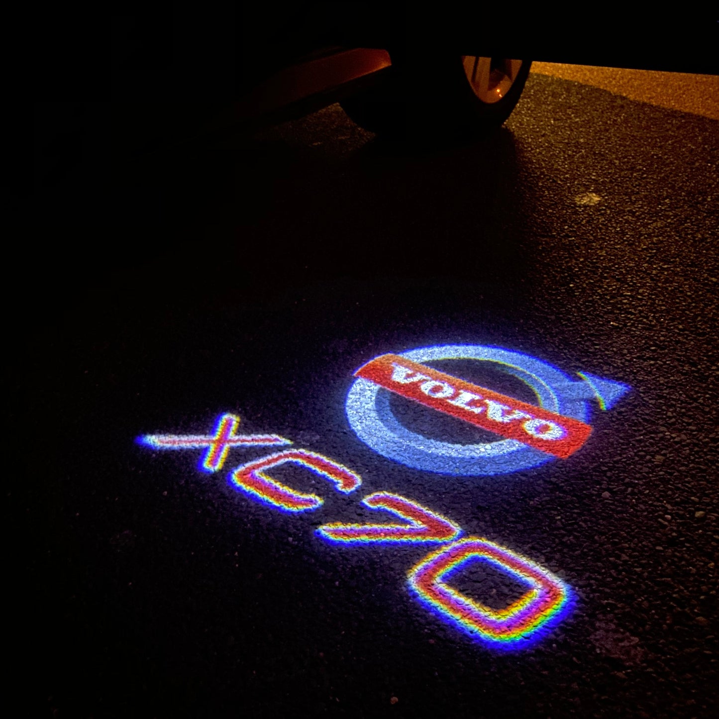 Volvo XC70 LOGO PROJECROTR LIGHTS Nr.17 (quantity 1 = 2 Logo Film / 2 door lights)