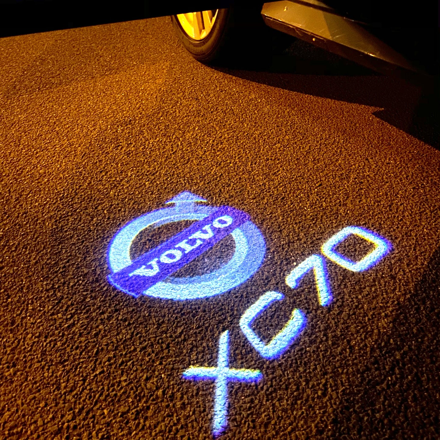 Volvo XC70 LOGO PROJECROTR LIGHTS Nr.18 (quantity 1 = 2 Logo Film / 2 door lights)