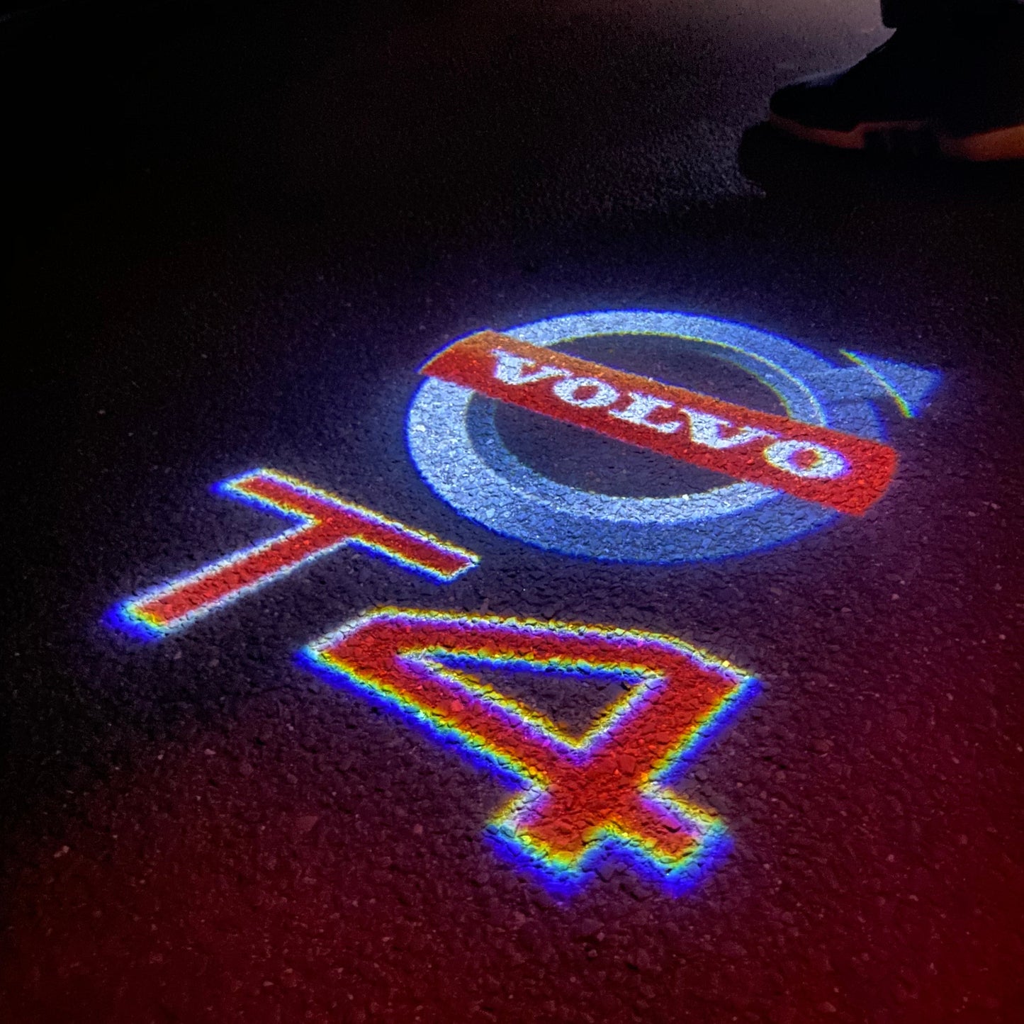 Volvo T4 LOGO PROJECROTR LIGHTS Nr.14 (quantity 1 = 2 Logo Film / 2 door lights))