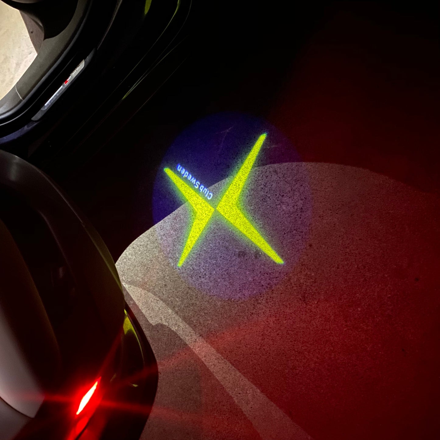 POLESTAR LOGO PROJECROTR LIGHTS Nr.74 (quantity 1 = 2 Logo Film / 2 door lights)