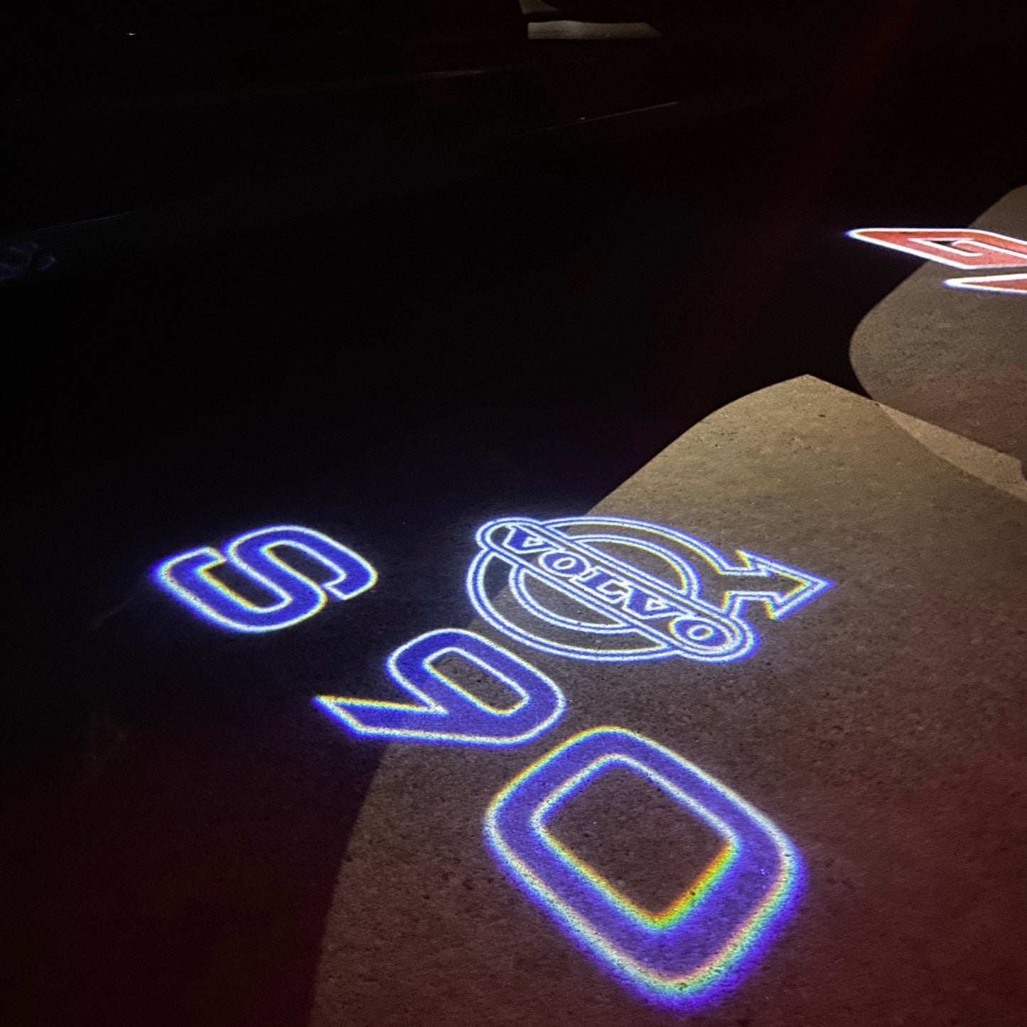 Volvo S 90 LOGO PROJECROTR LIGHTS Nr.98 (quantity 1 = 2 Logo Film / 2 door lights)