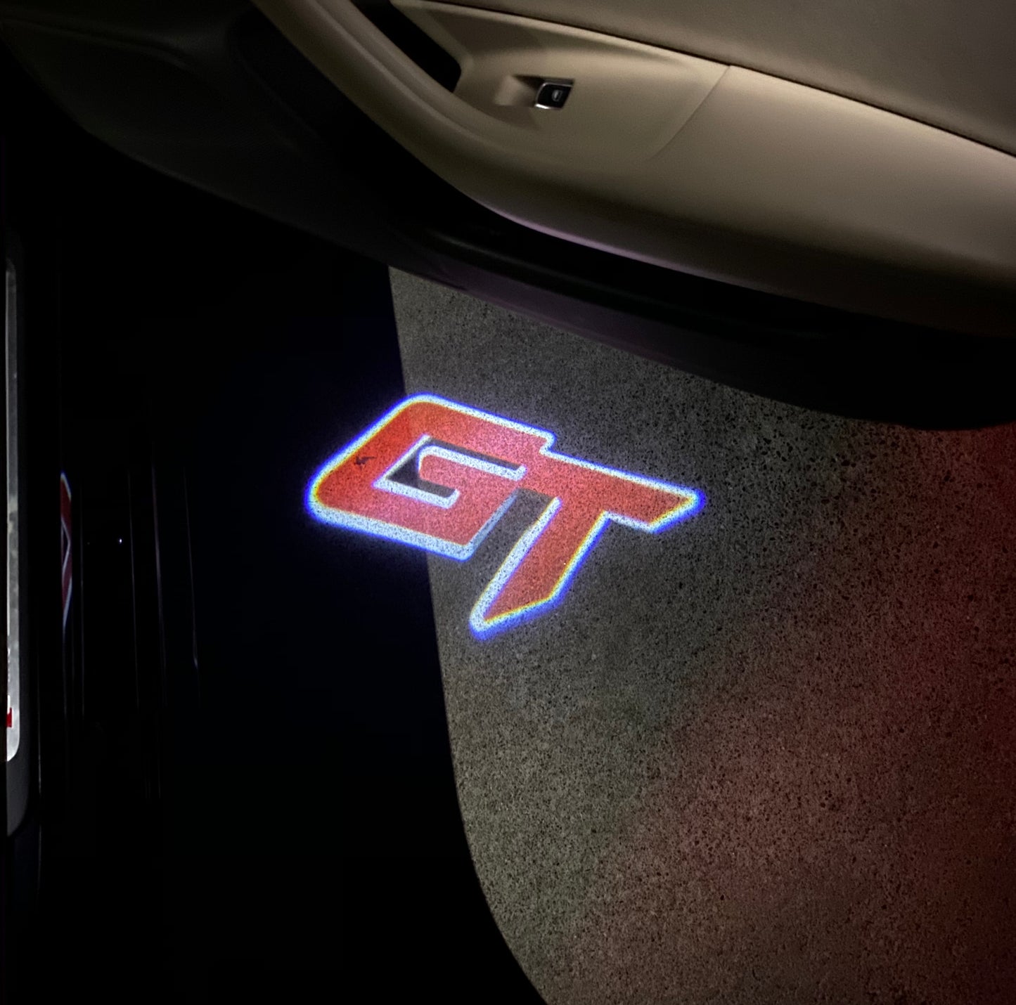 Volvo GT LOGO PROJECROTR LIGHTS Nr.112 (quantity 1 = 2 Logo Film / 2 door lights)