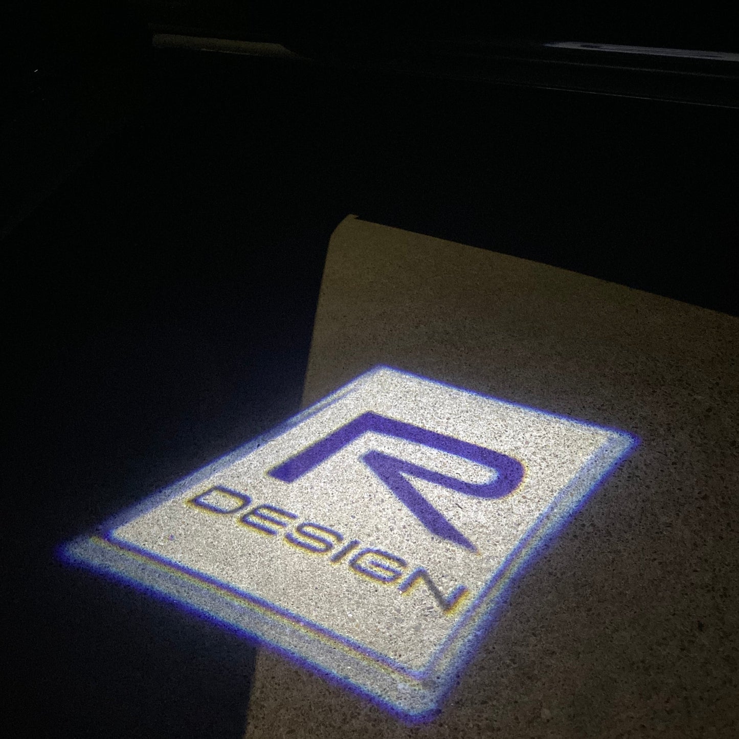 Volvo R DESIGN LOGO PROJECROTR LIGHTS Nr.72 (quantity 1 = 2 Logo Film / 2 door lights)