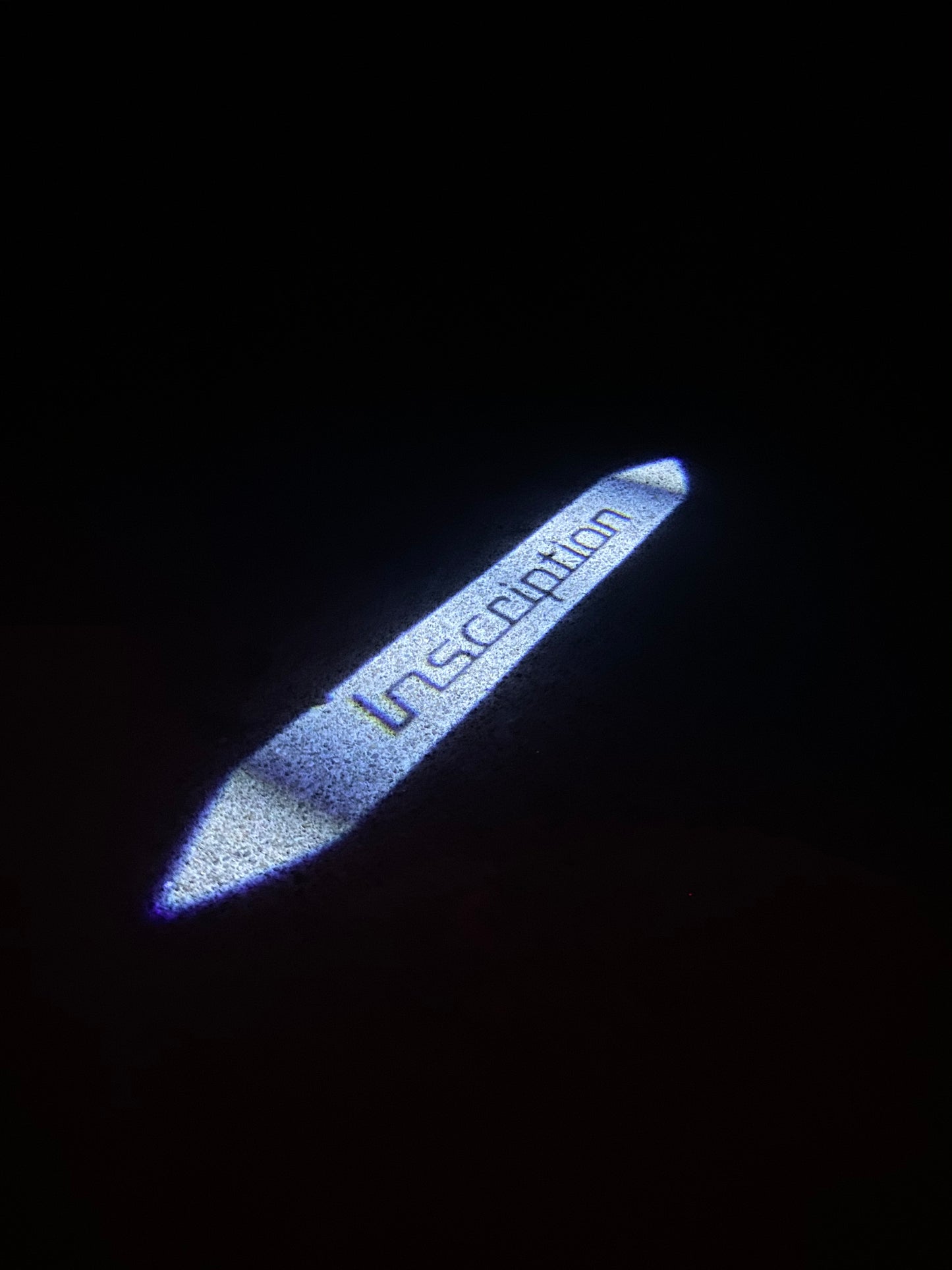Volvo INSCRIPTION LOGO PROJECROTR LIGHTS Nr.79 (quantity 1 = 2 Logo Film / 2 door lights)
