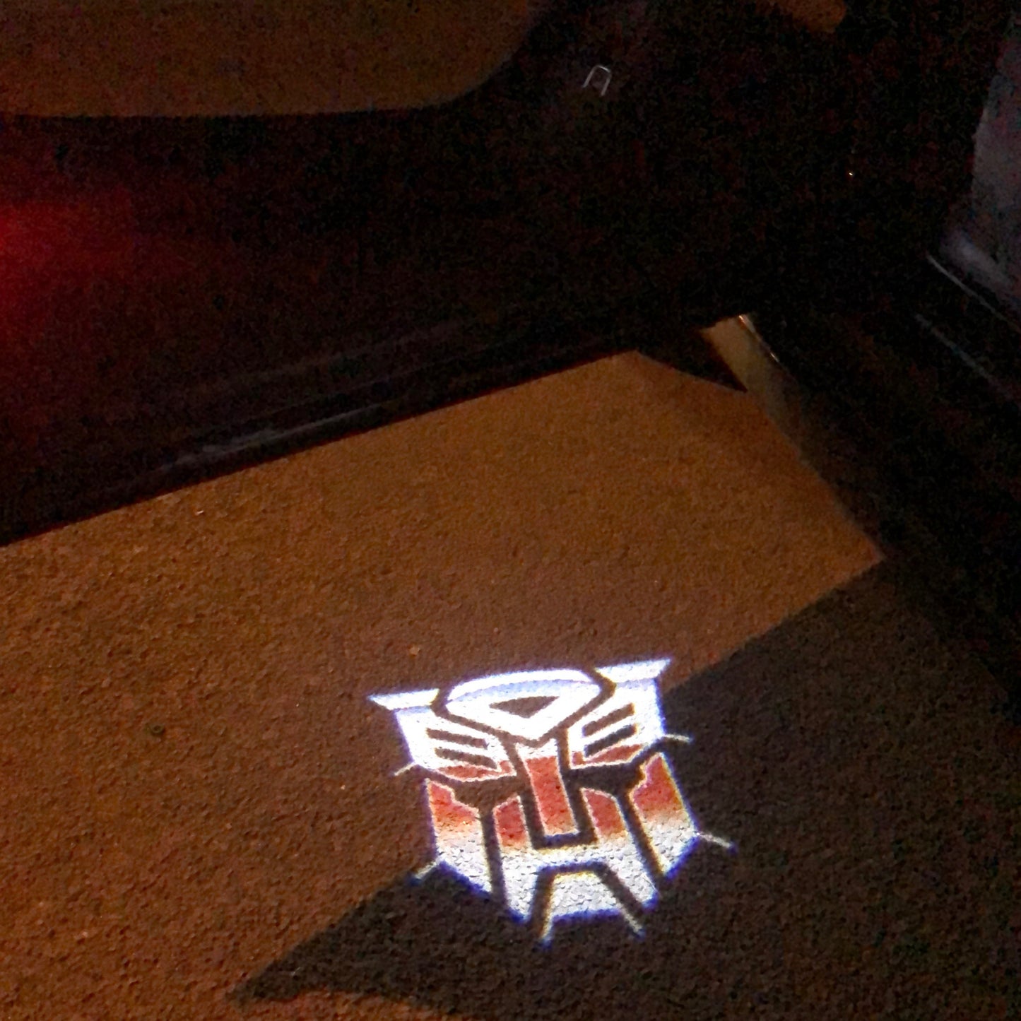 Transformers Logo door lights Nr. 251 (quantity 1 = 2 Logo Films /2 door lights)Movie Series Logo