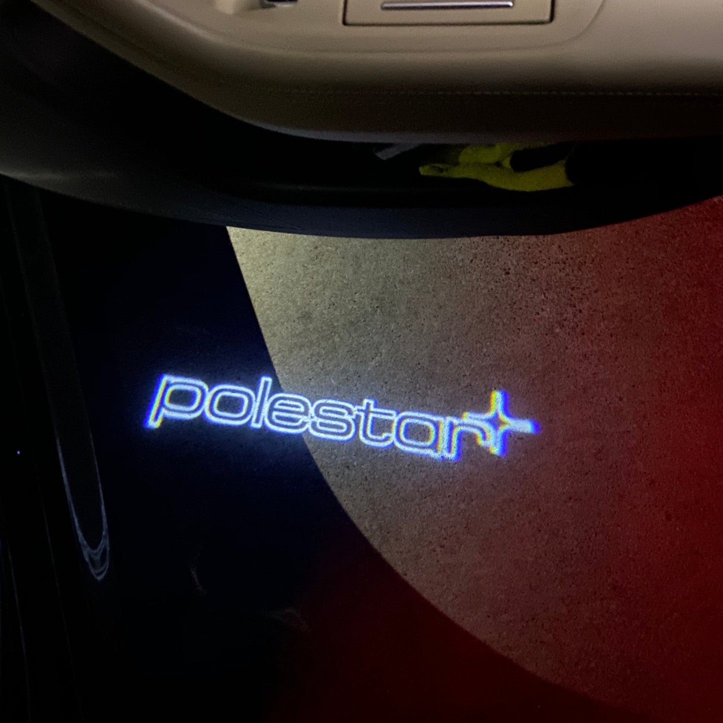 POLESTAR LOGO PROJECROTR LIGHTS Nr.136 (quantity 1 = 2 Logo Film / 2 door lights)