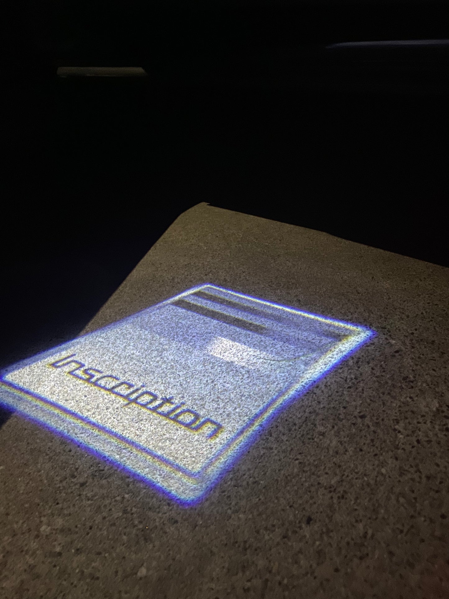 Volvo INSCRIPTION LOGO PROJECROTR LIGHTS Nr.71 (quantity 1 = 2 Logo Film / 2 door lights)