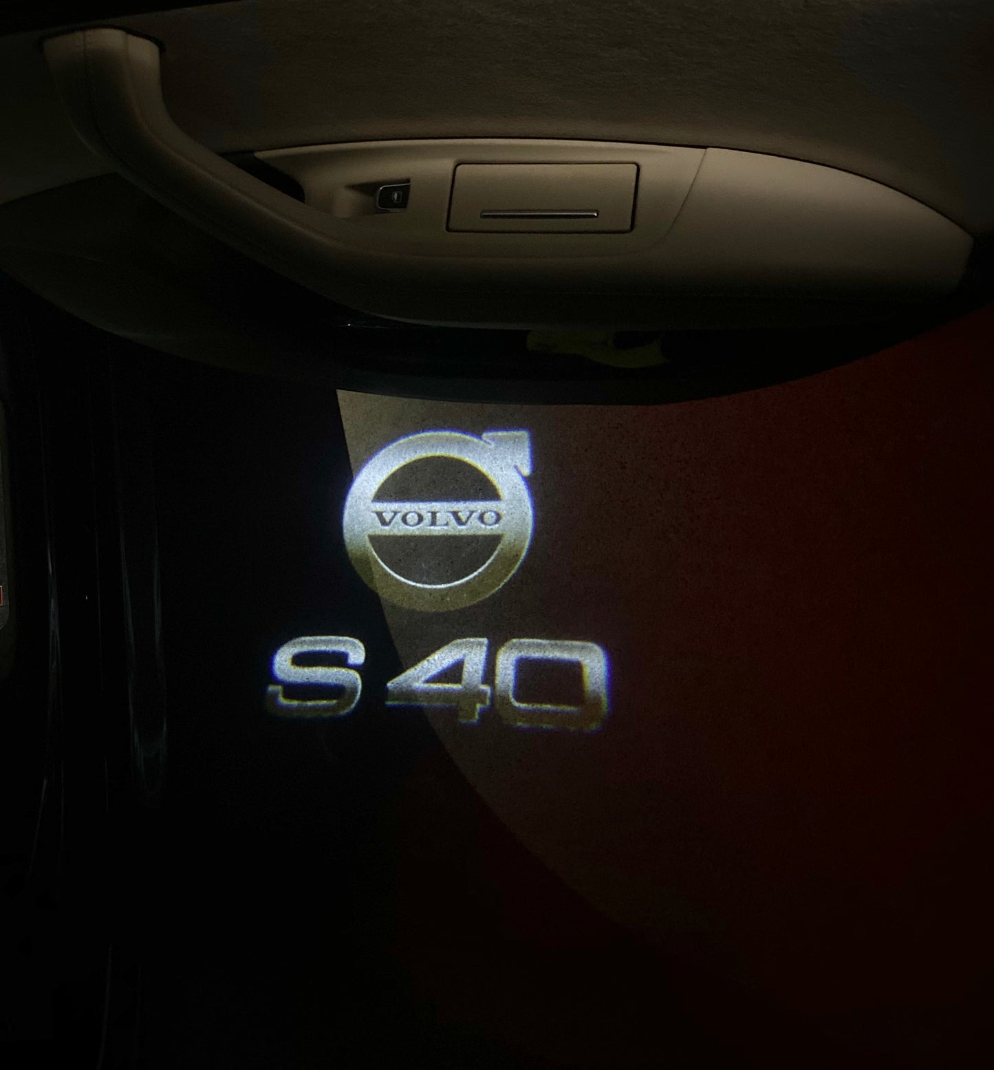 Volvo S 40 LOGO PROJECROTR LIGHTS Nr.109 (quantity 1 = 2 Logo Film / 2 door lights)
