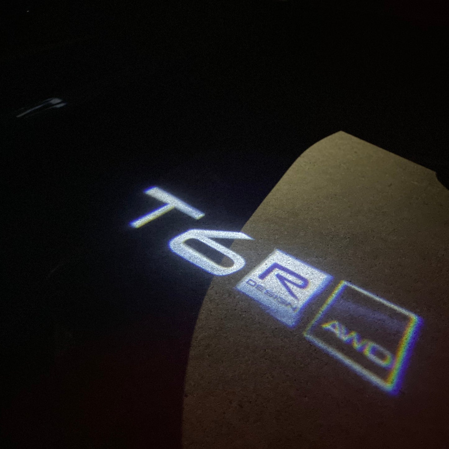 Volvo T 6 LOGO PROJECROTR LIGHTS Nr.96 (quantity 1 = 2 Logo Film / 2 door lights)